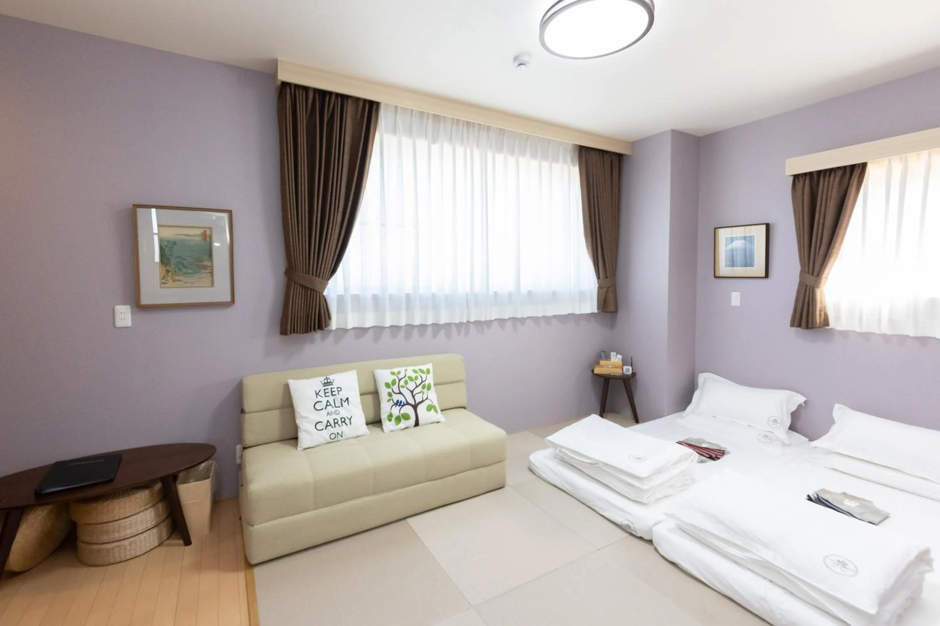 Bed in 灯光旅館 Light hotel