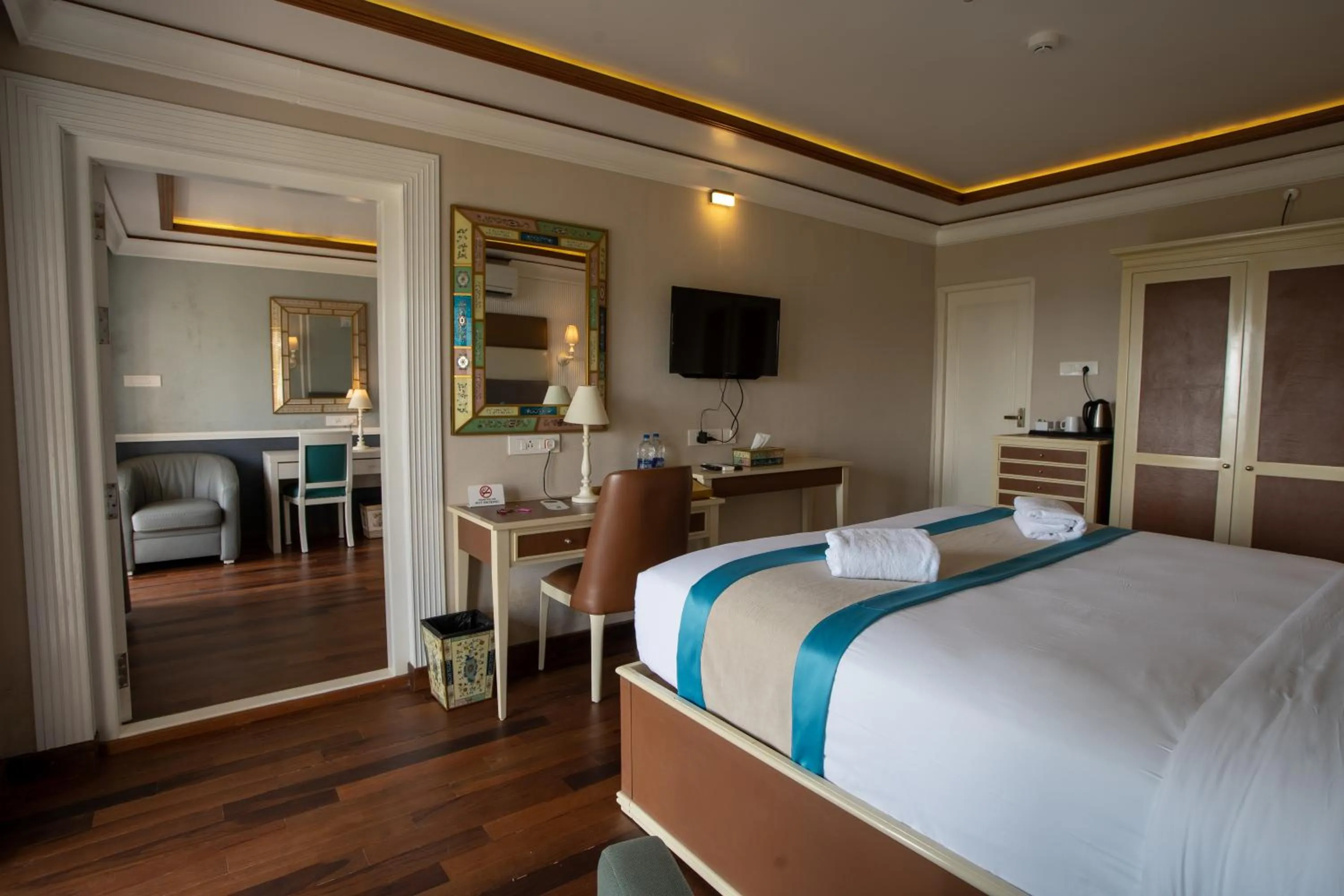 Bed in State Beach Resort And Spa