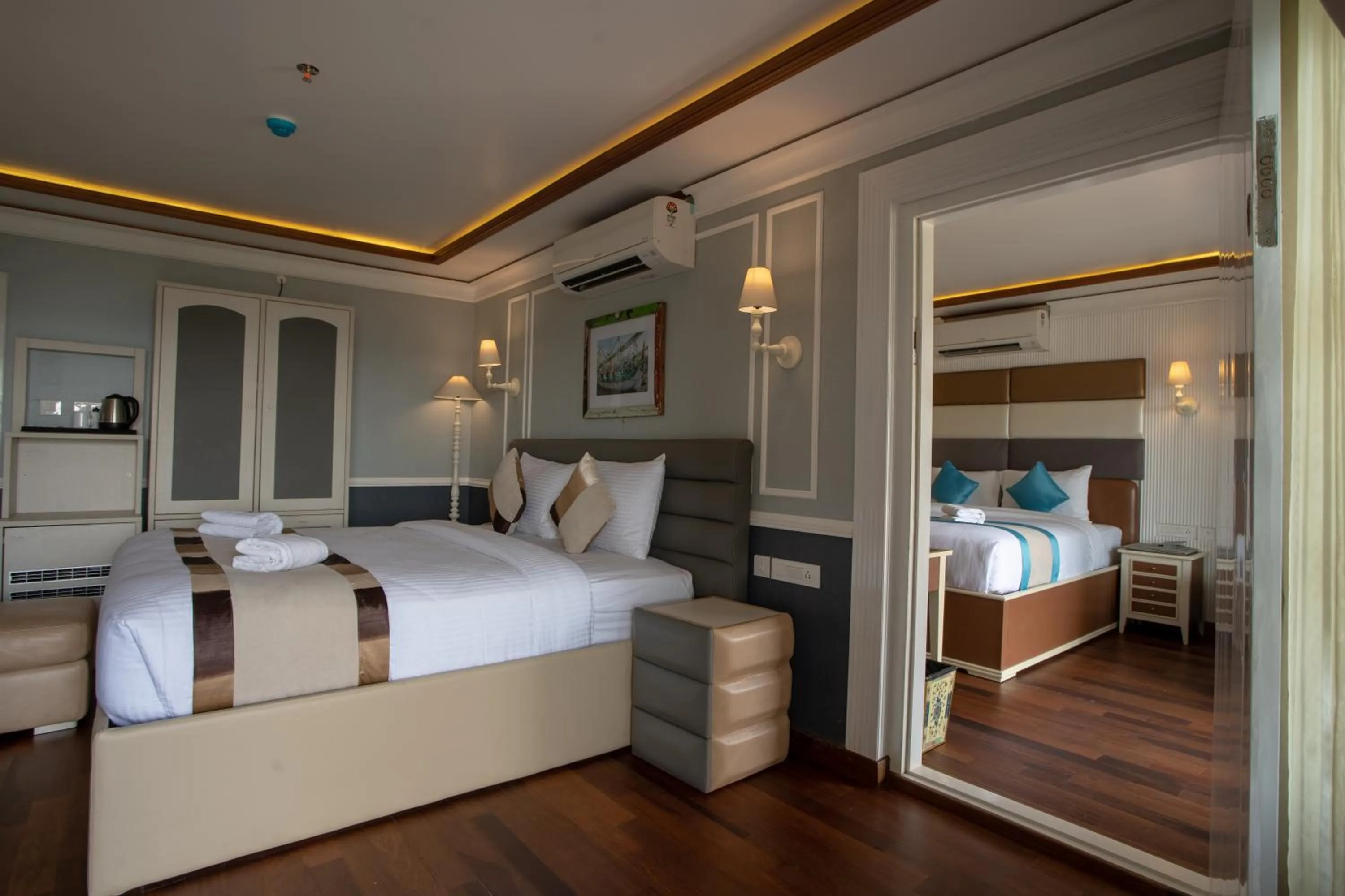 Bed in State Beach Resort And Spa