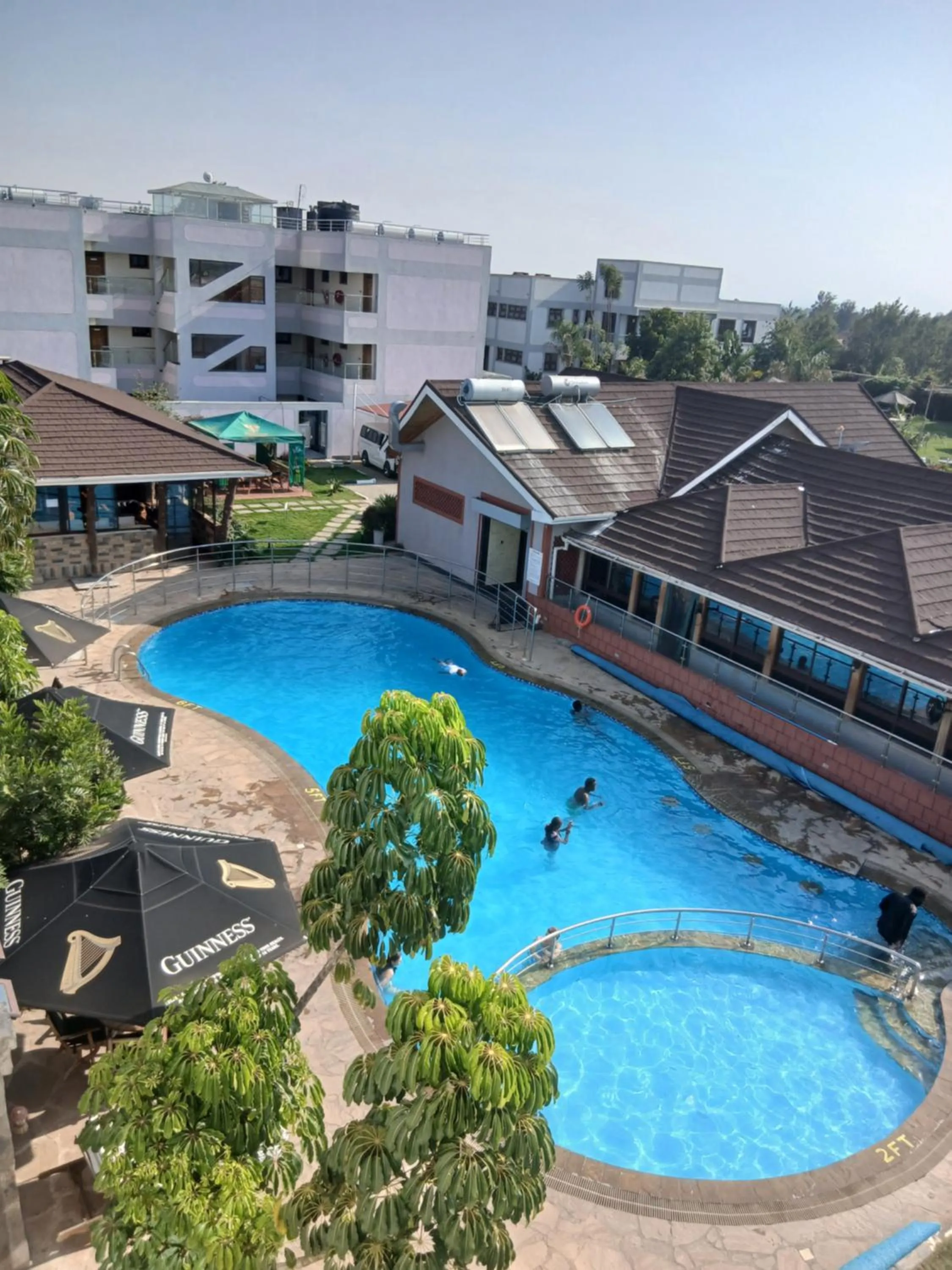 Pool view in Esiankiki Resort & Spa - Nanyuki
