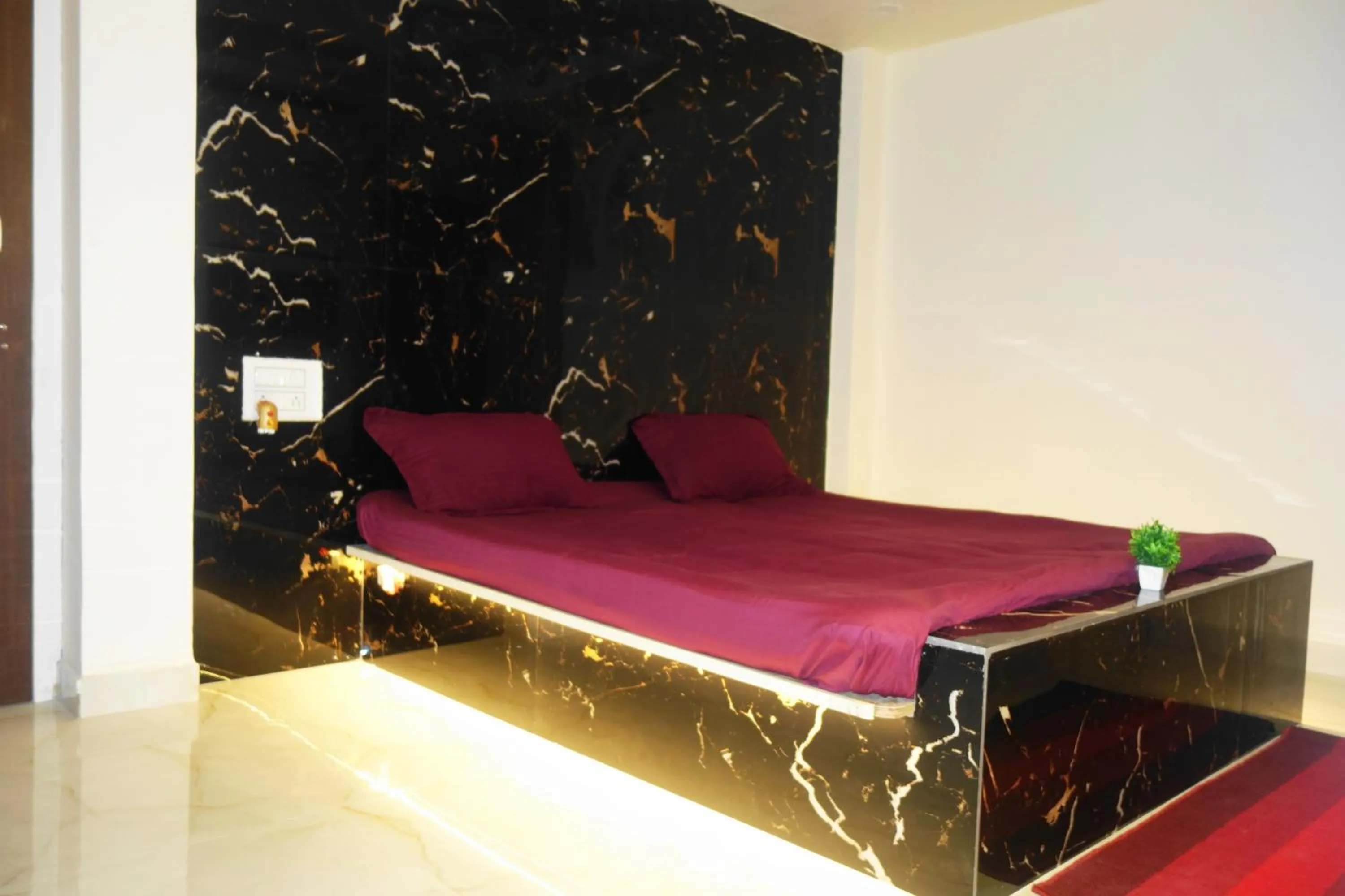 Bed in Hotel HCB (Hemo Chandra Bhawan)