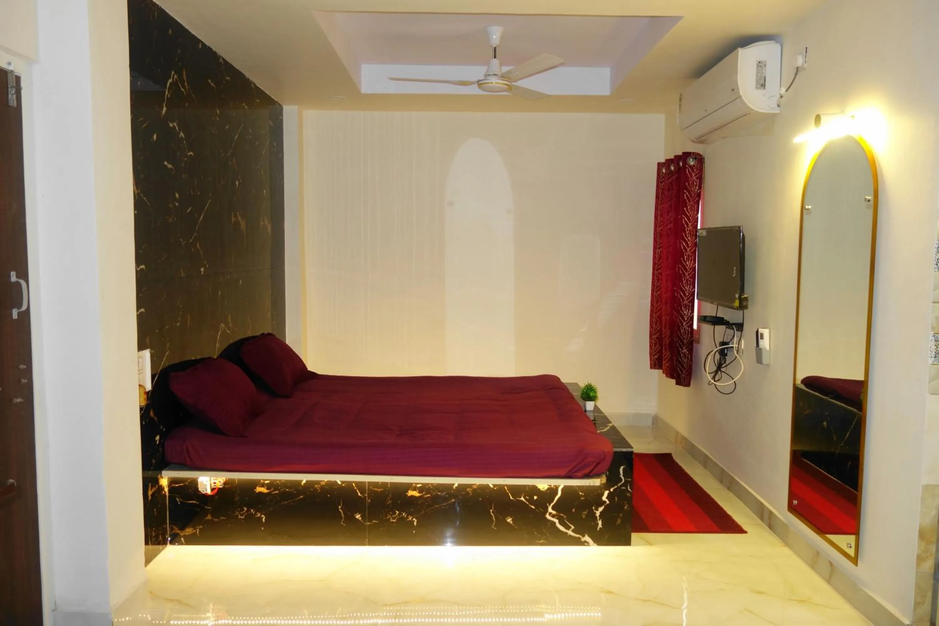 Bed in Hotel HCB (Hemo Chandra Bhawan)