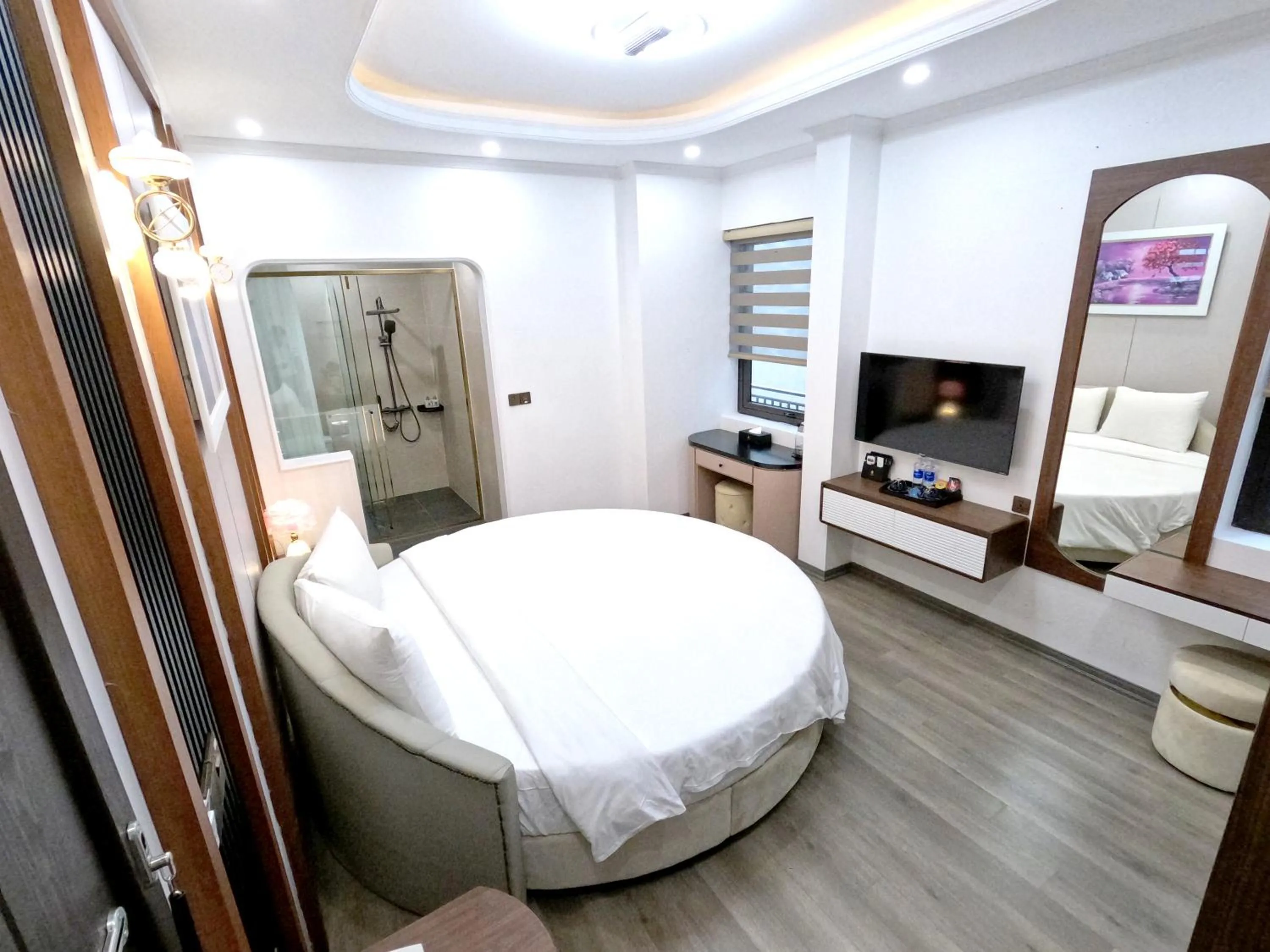 Bed in Halong Lavender Hotel