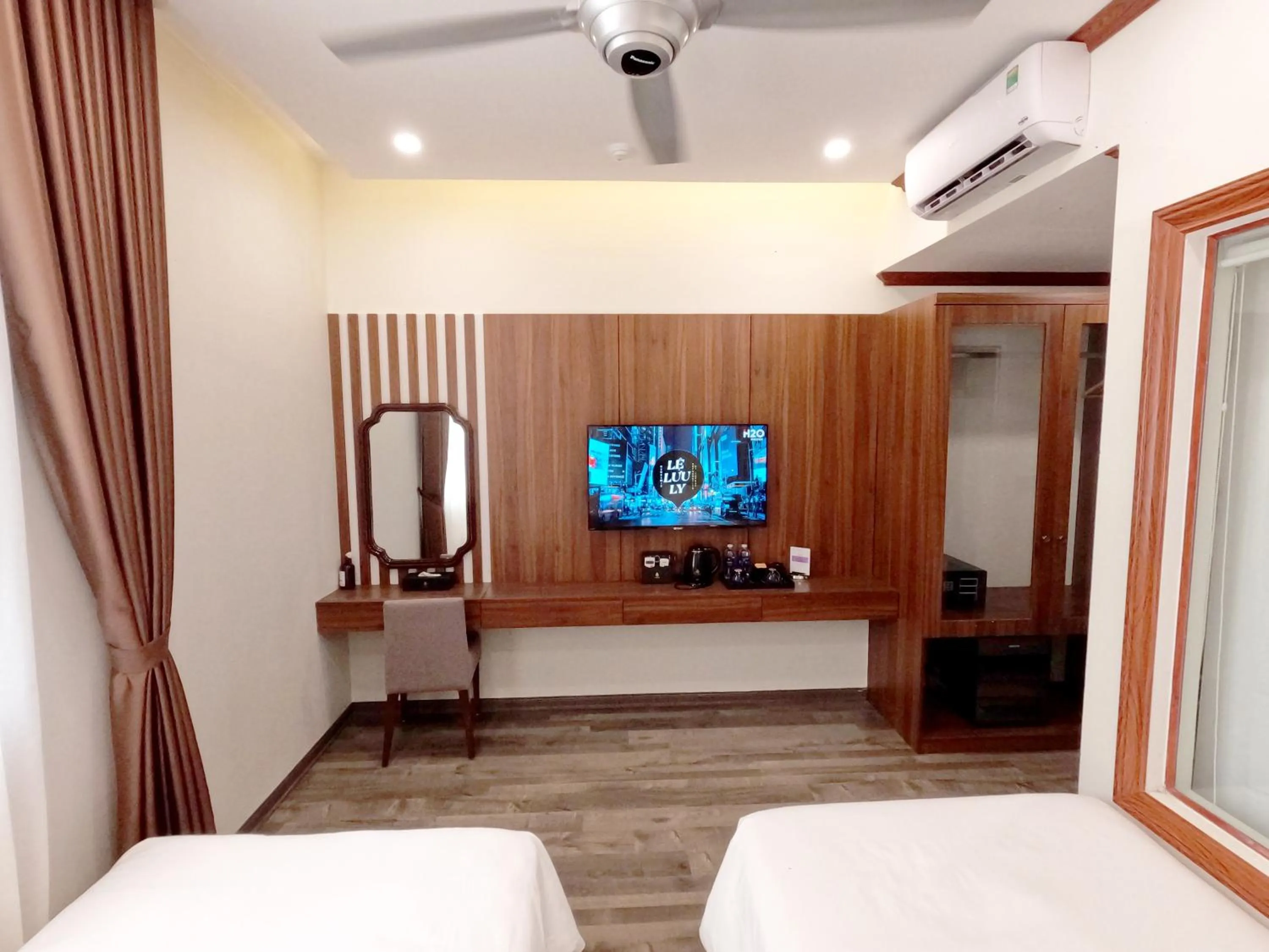 Bed in Halong Lavender Hotel