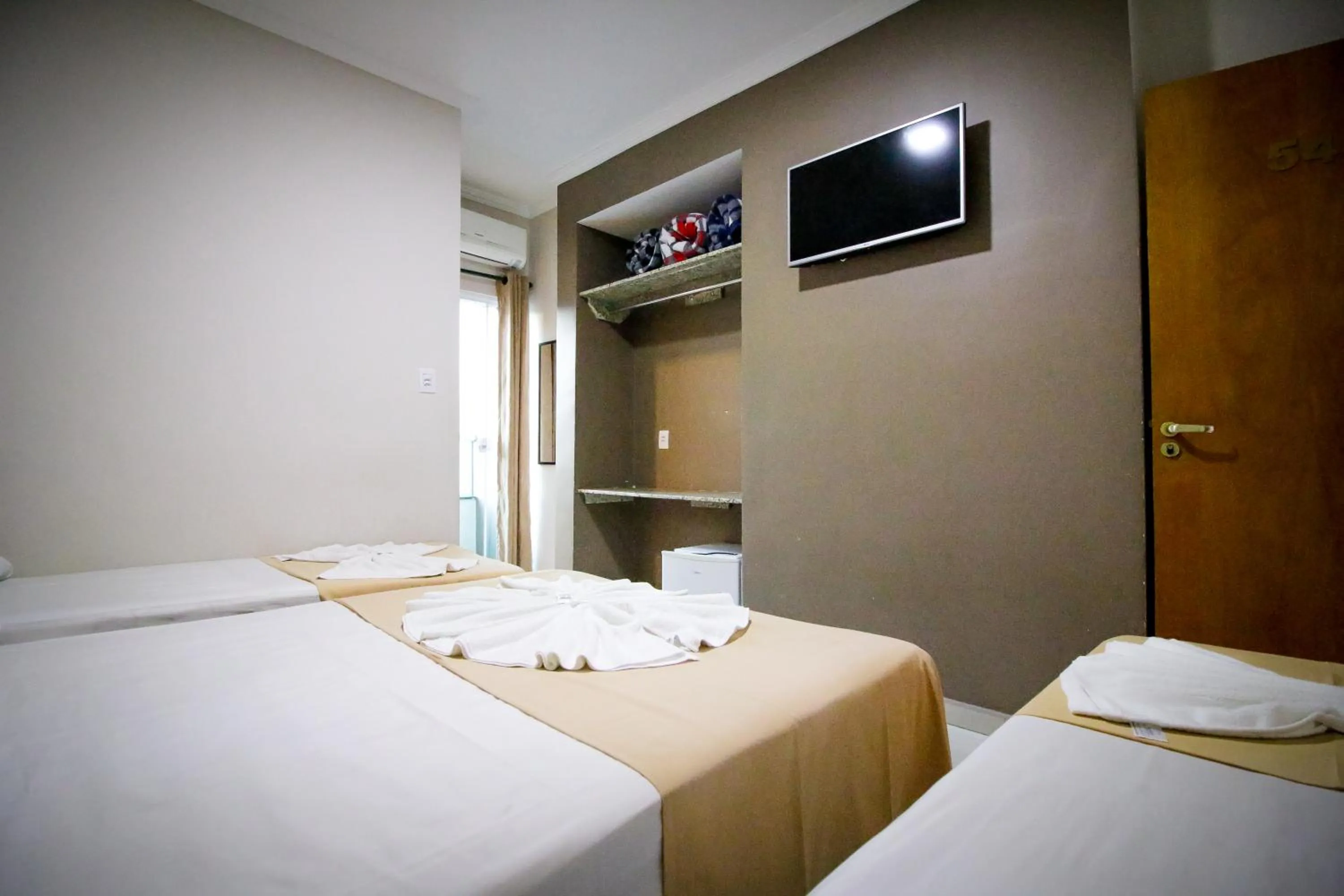 Bedroom, Bed in Hotel San Rafain