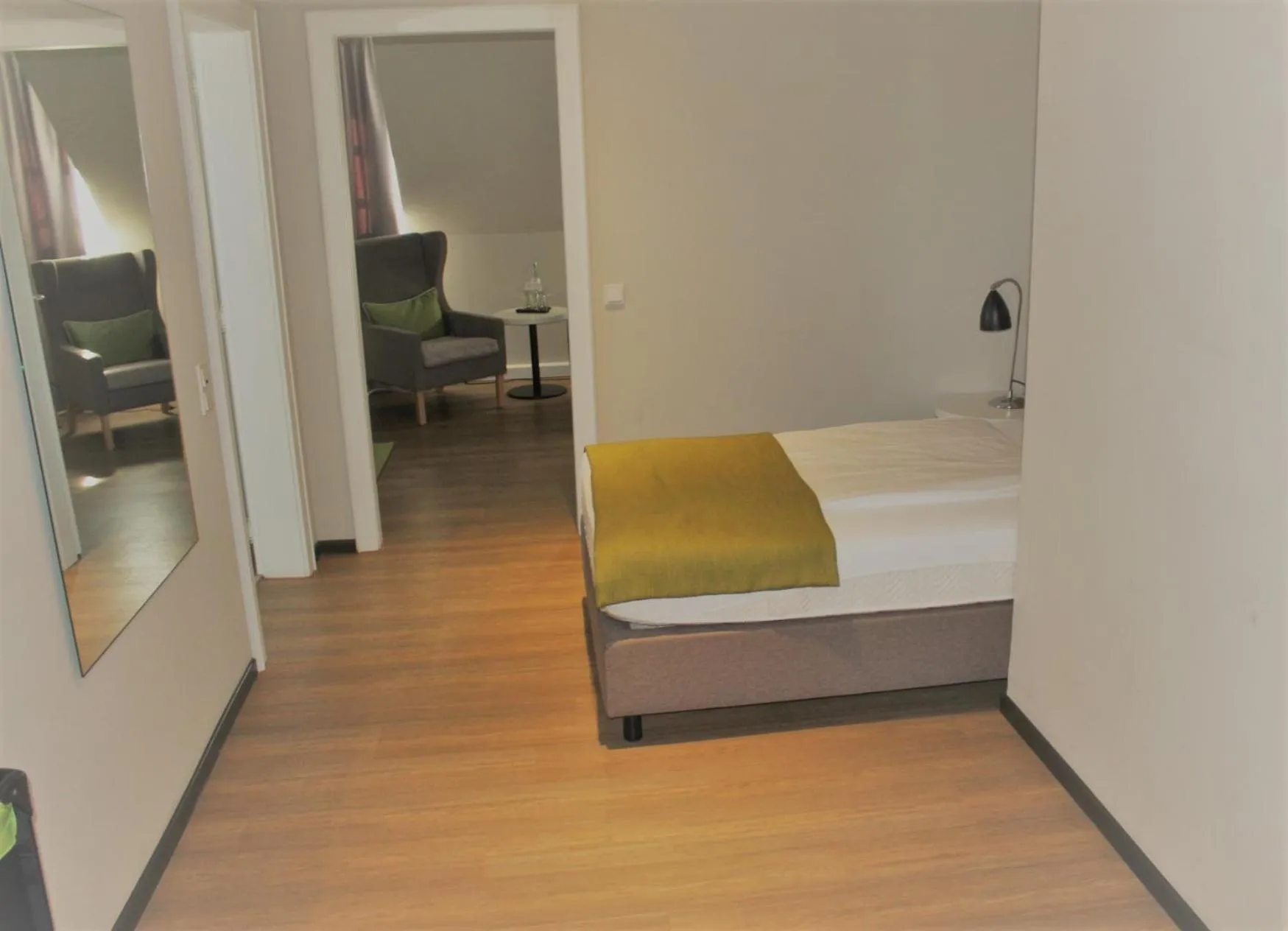 Bed in Hotel Eifelbräu