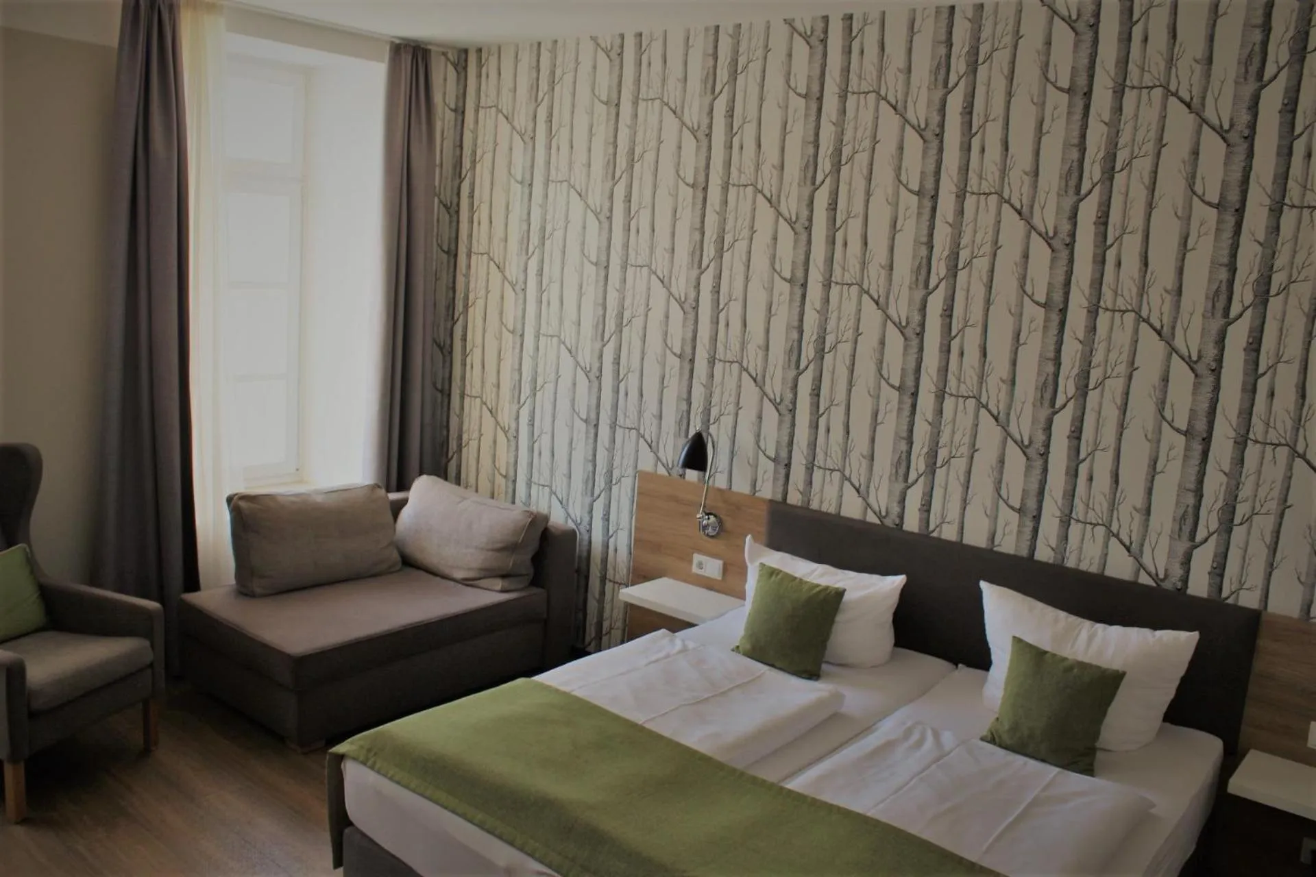 Bed in Hotel Eifelbräu