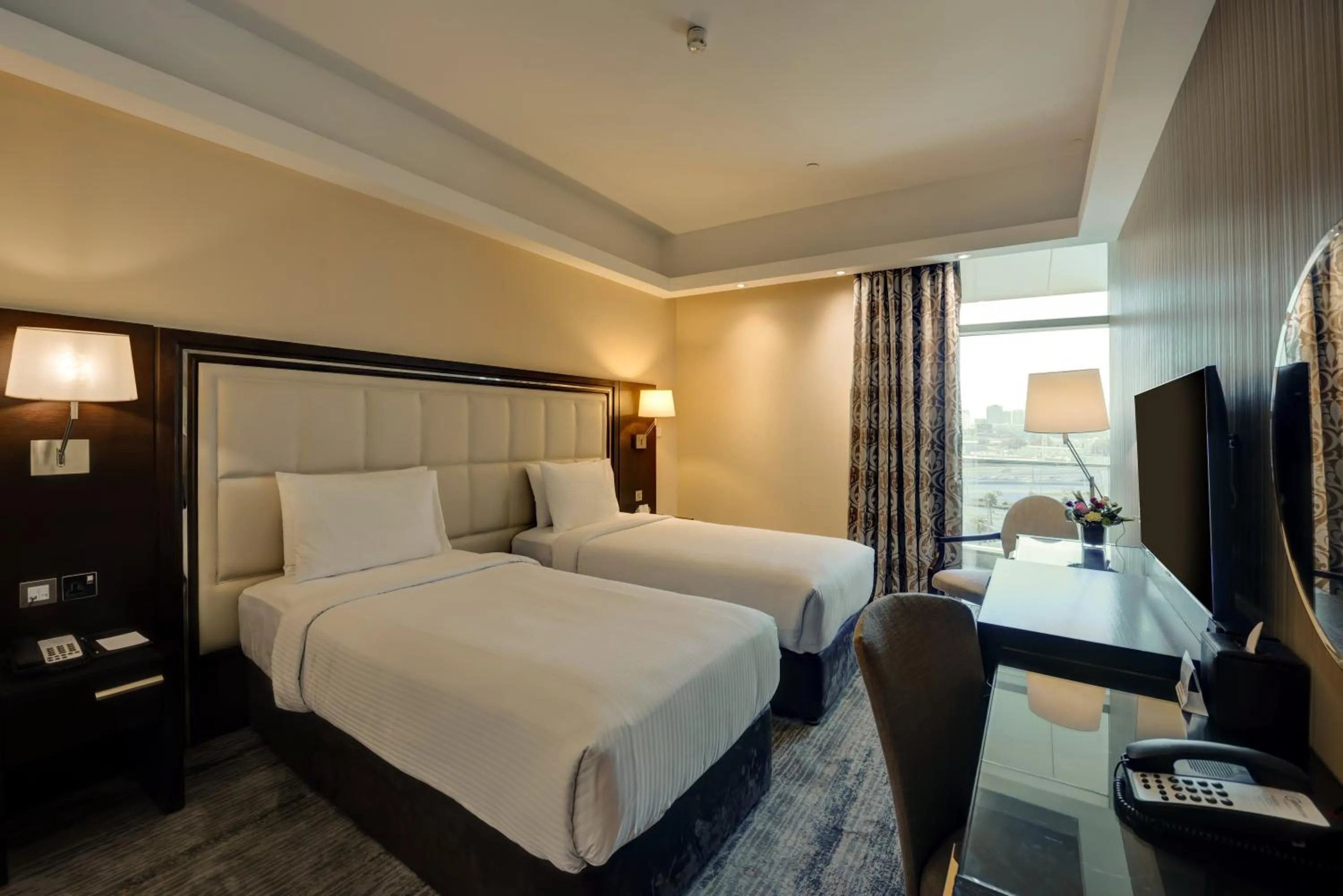Superior Twin Room with Creek View in Copthorne Hotel Dubai