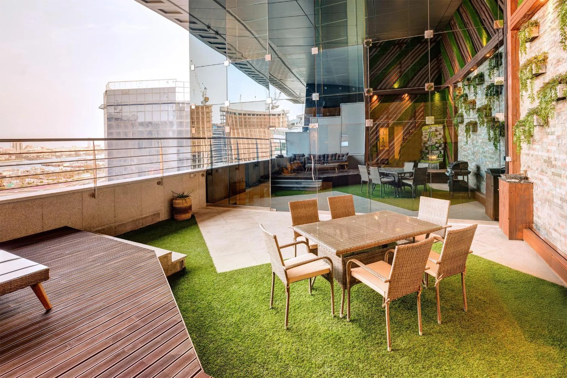 Balcony/Terrace in Copthorne Hotel Dubai