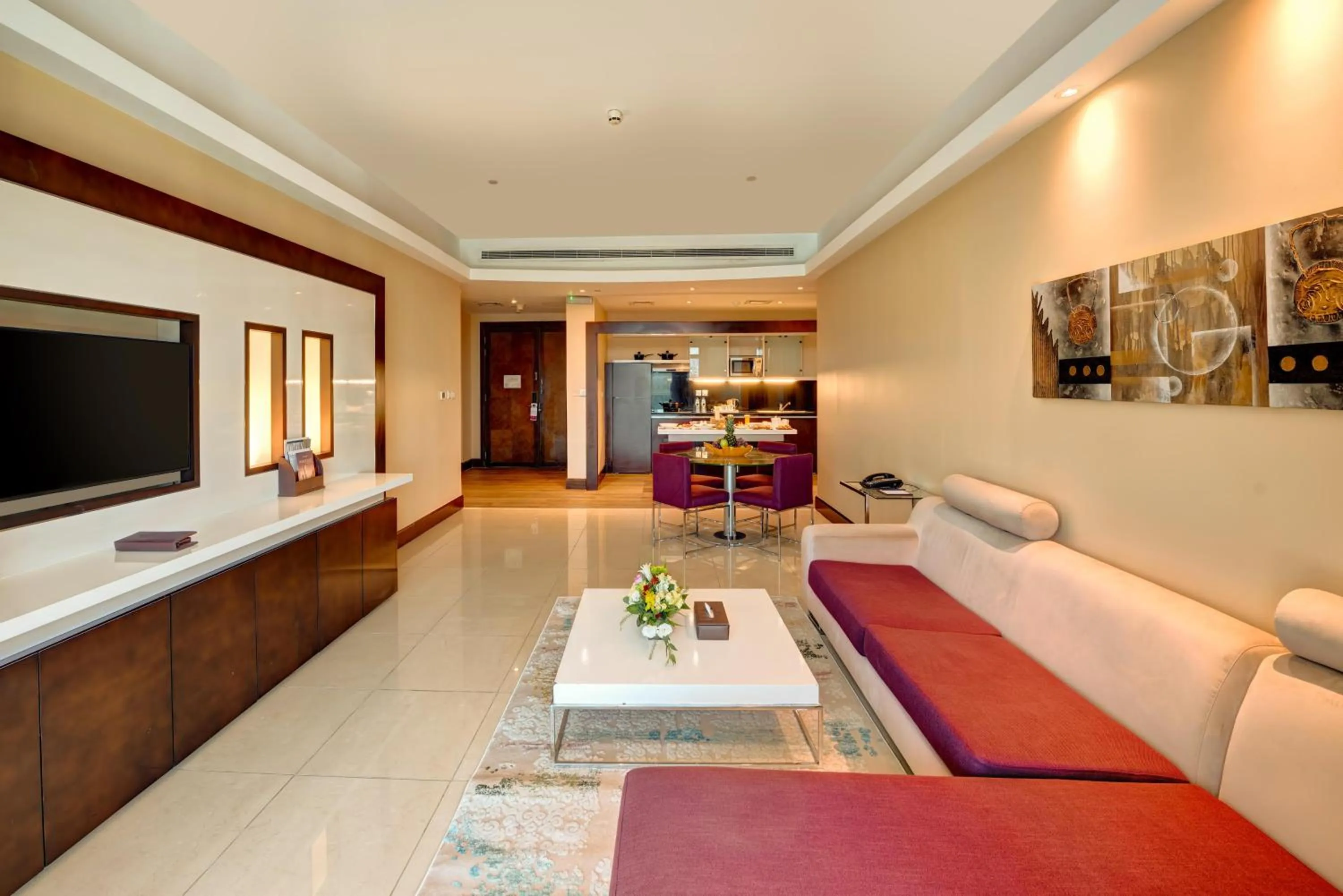 Living room in Copthorne Hotel Dubai