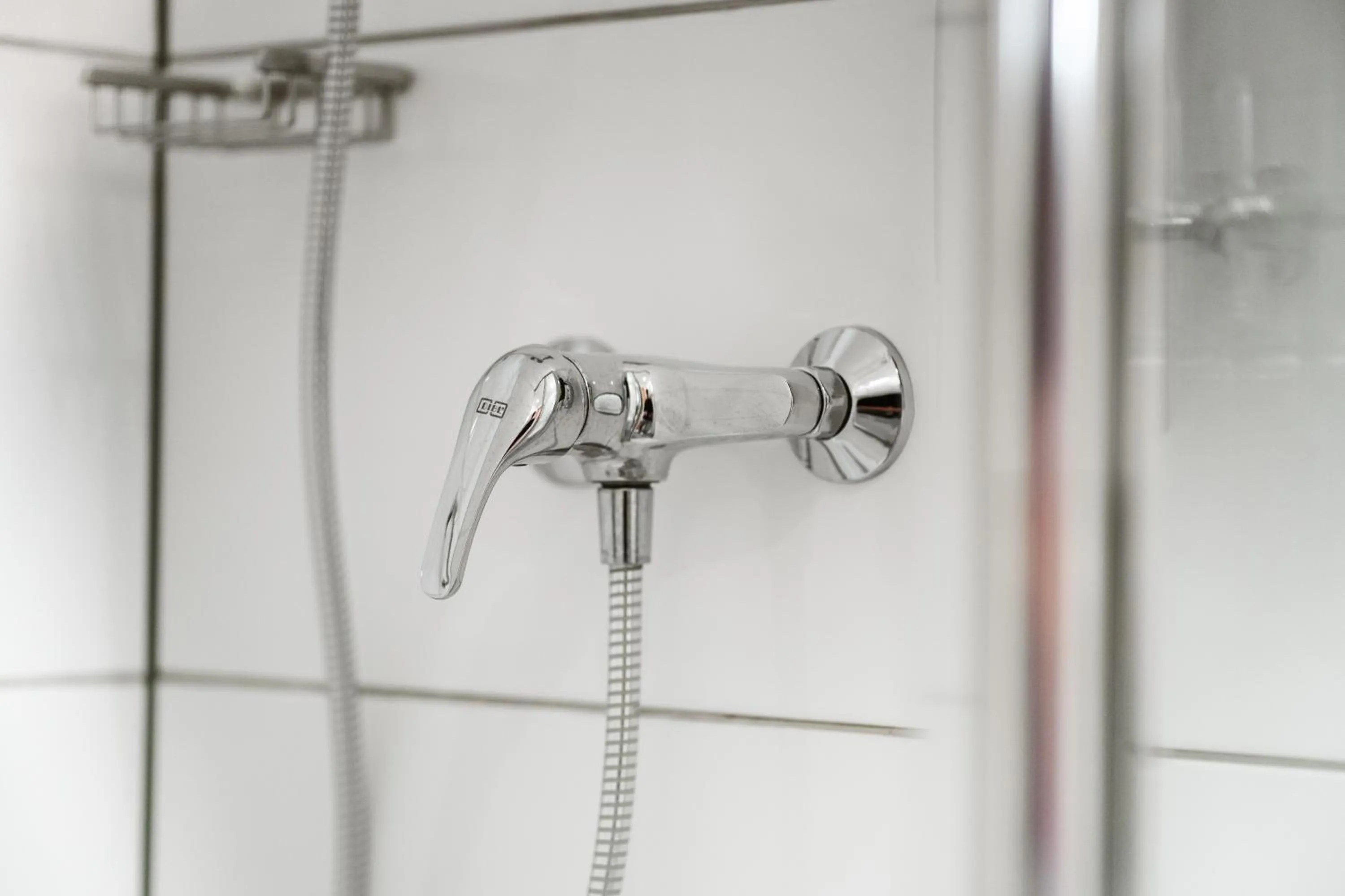 Shower in Hotel Rheinfels