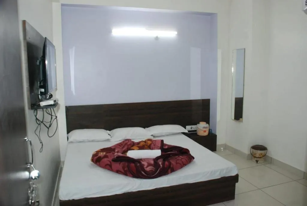 Bed in Hotel Chouhan Paradise