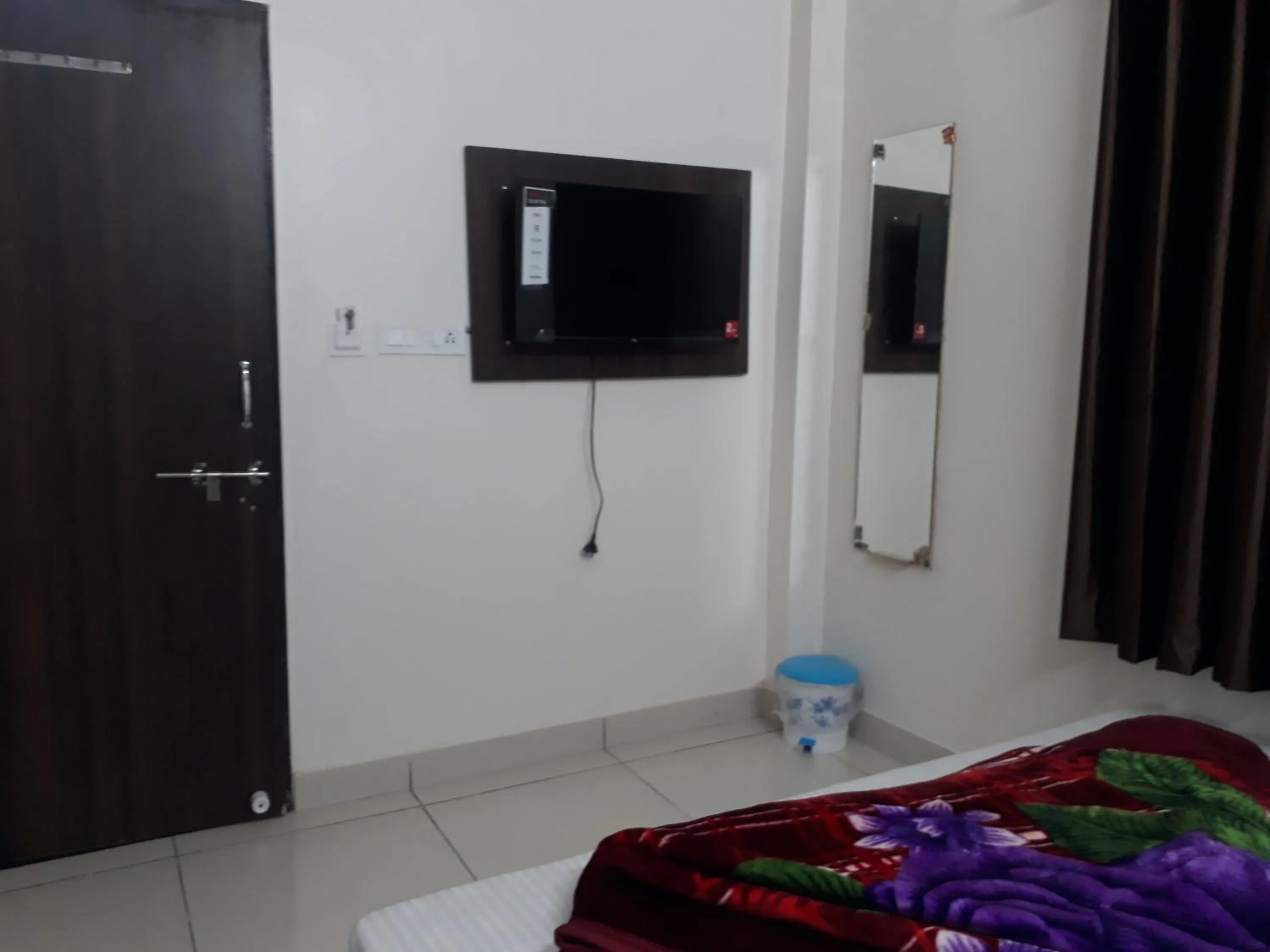 Bed in Hotel Chouhan Paradise