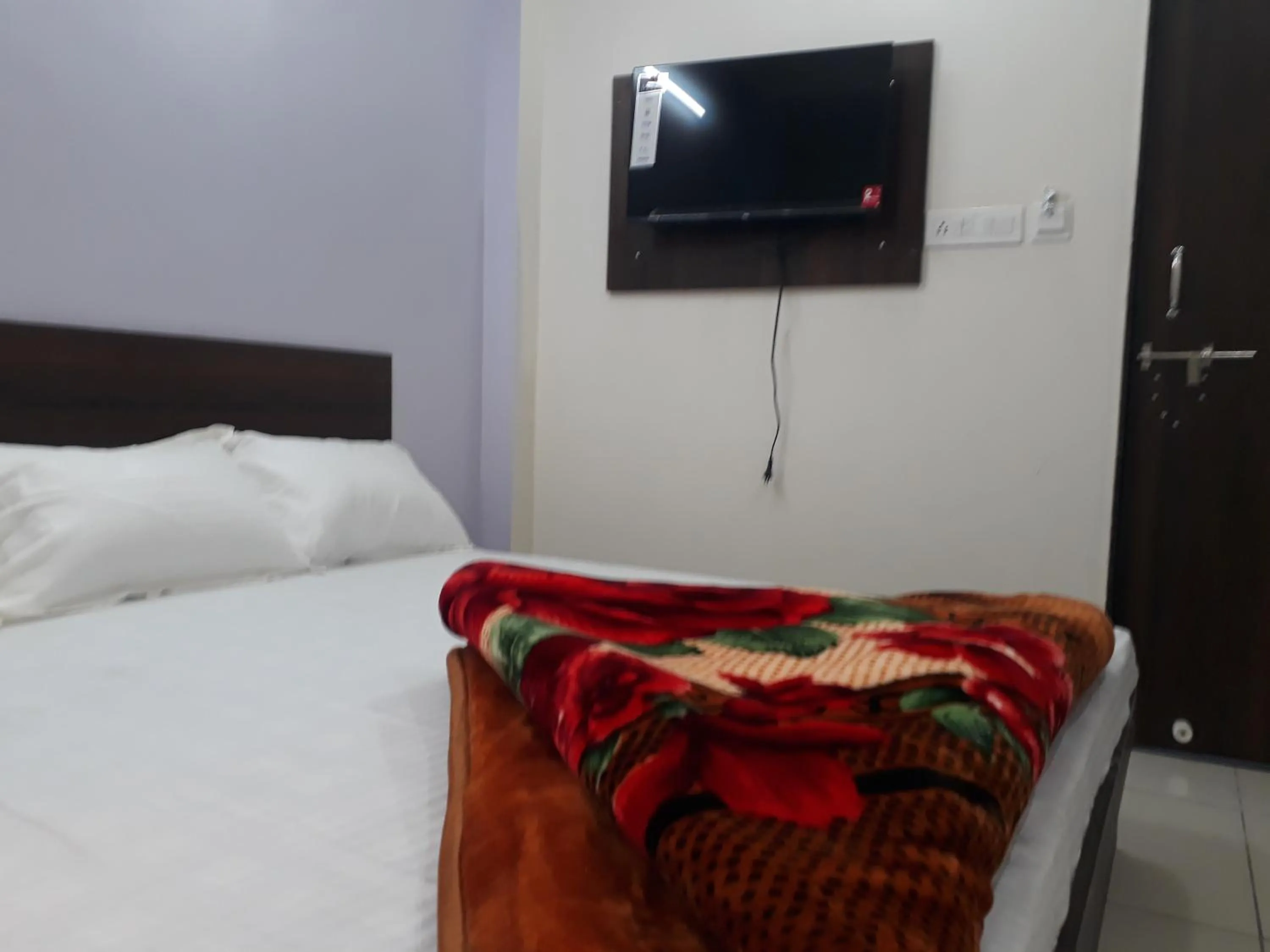 Bed in Hotel Chouhan Paradise