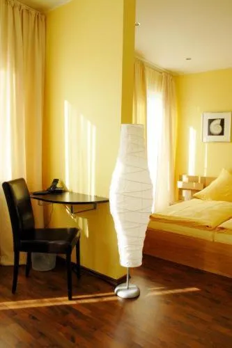 Photo of the whole room, Bed in Hotel Akazienhof