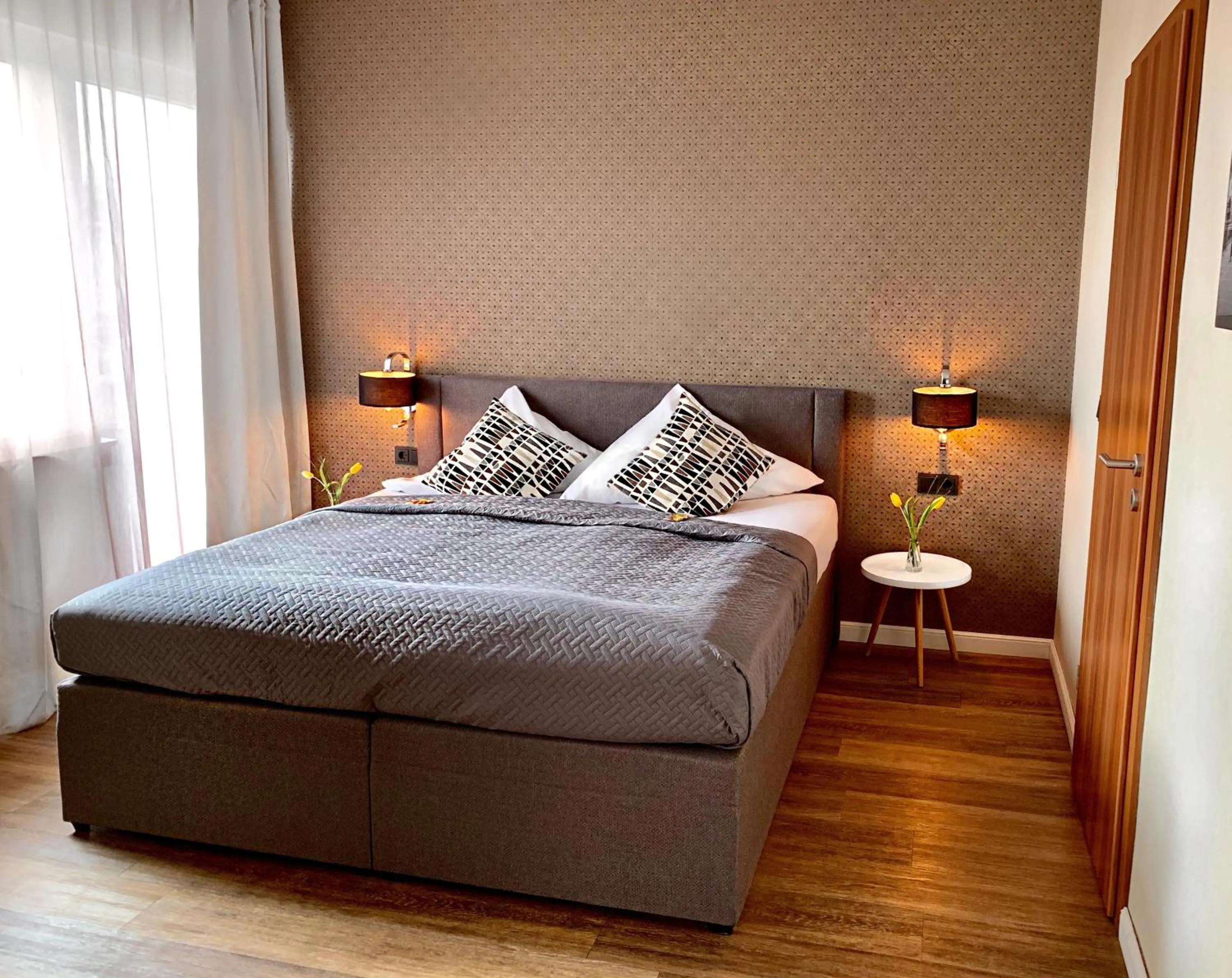 Bed in Hotel Akazienhof