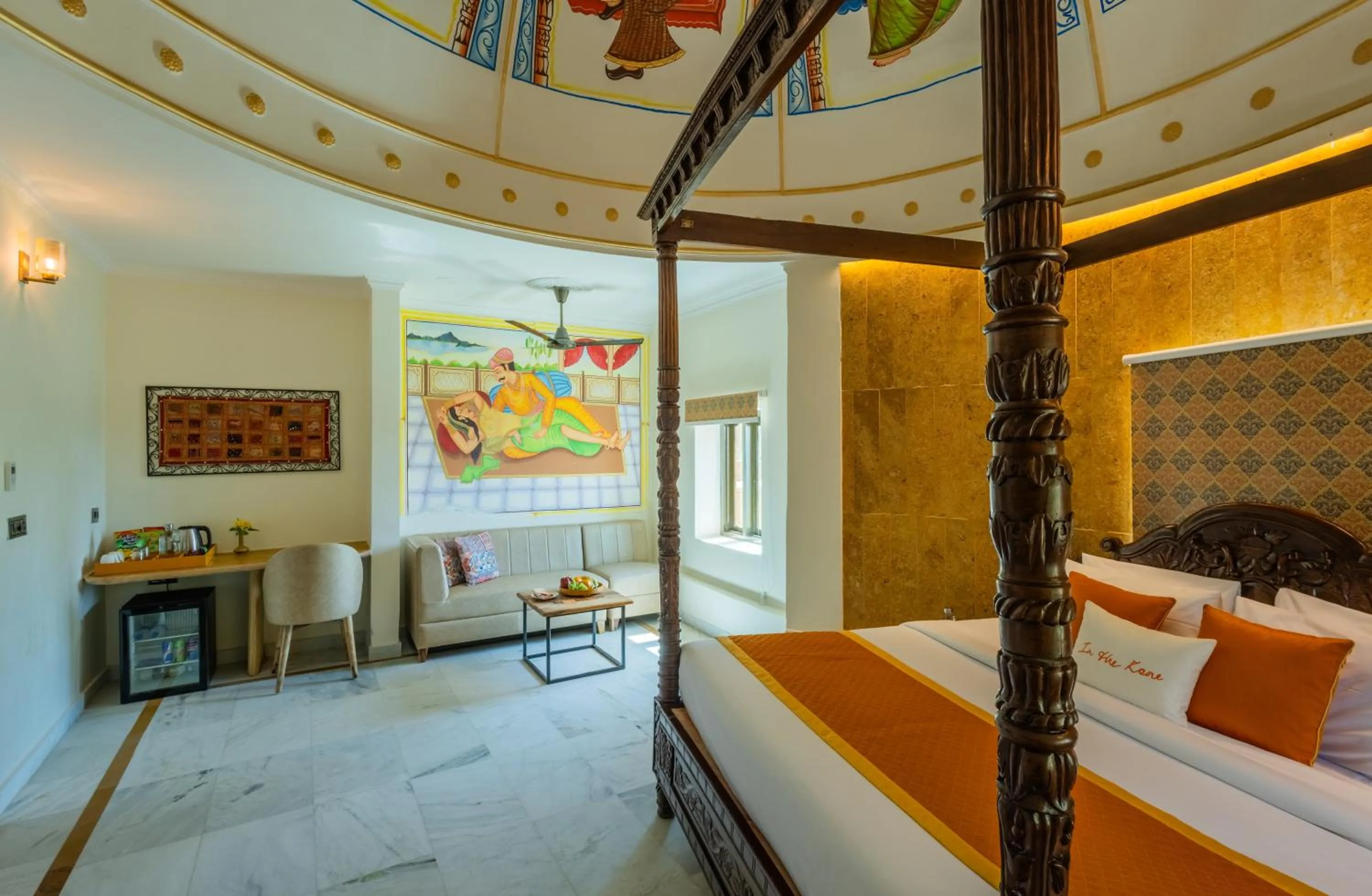 Living room, Bed in Zone Connect by The Park Jaisalmer