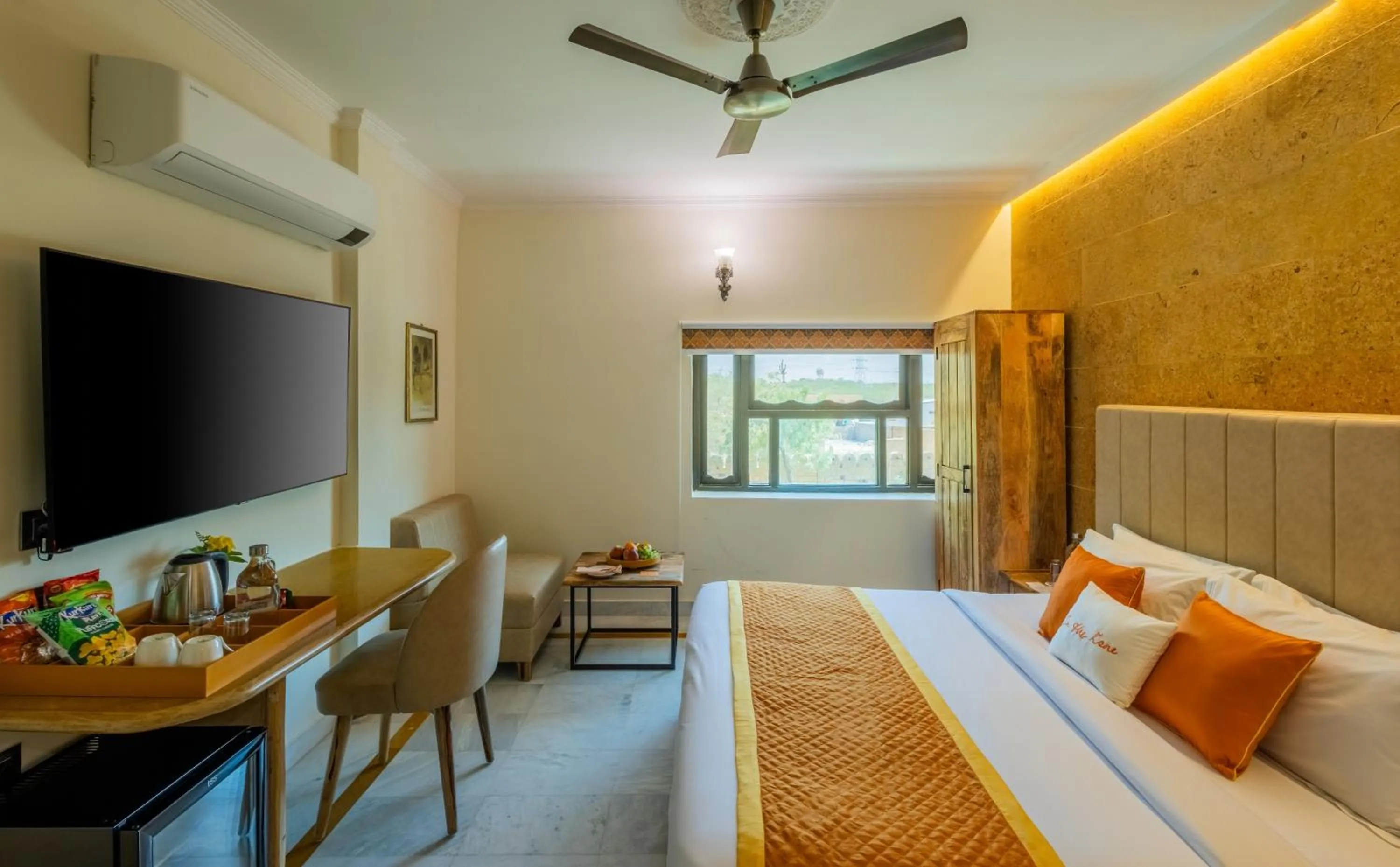 Bathroom, Bed in Zone Connect by The Park Jaisalmer
