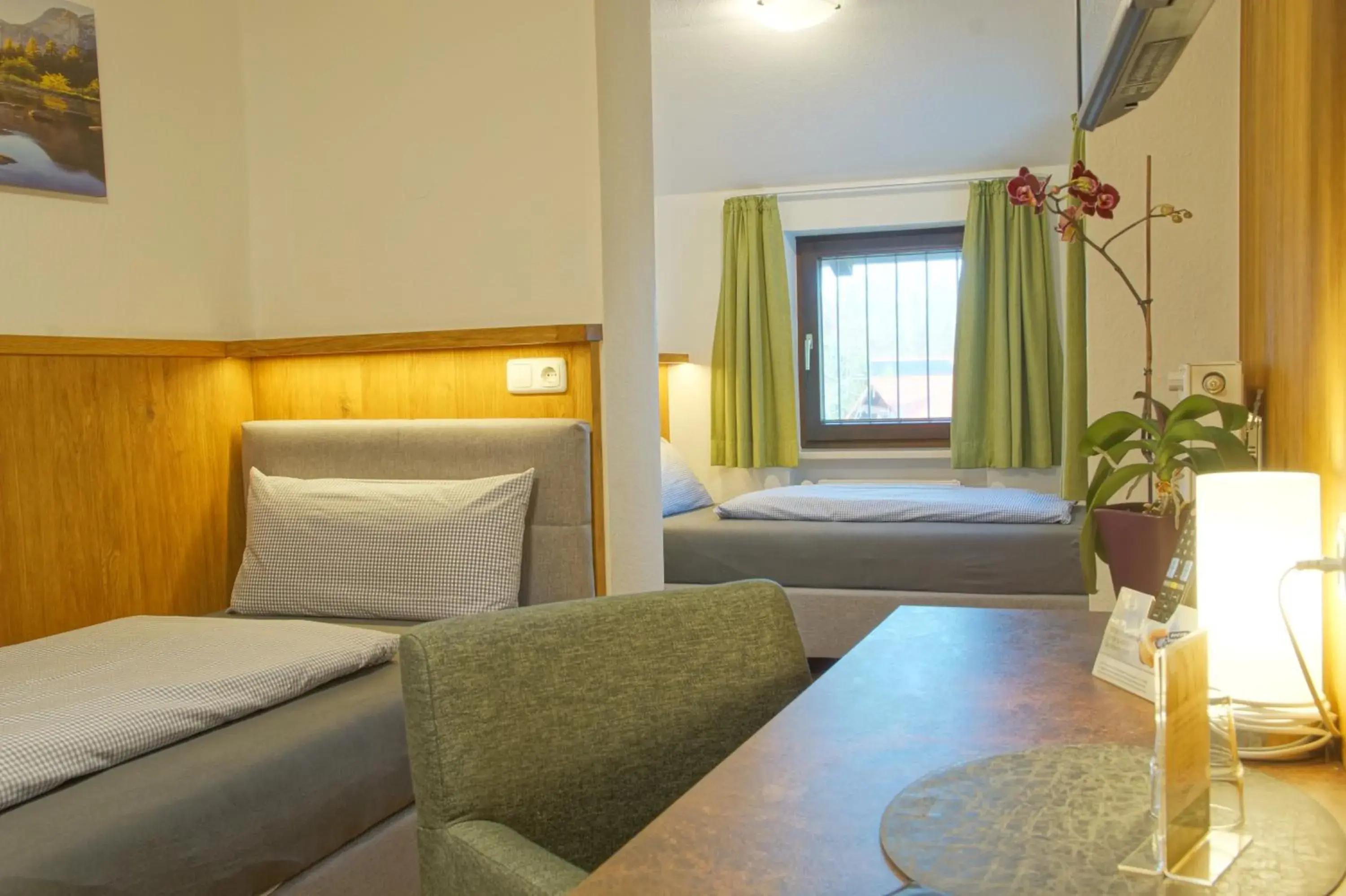 Bed in Hotel Waldmann Bed in Hotel Waldmann