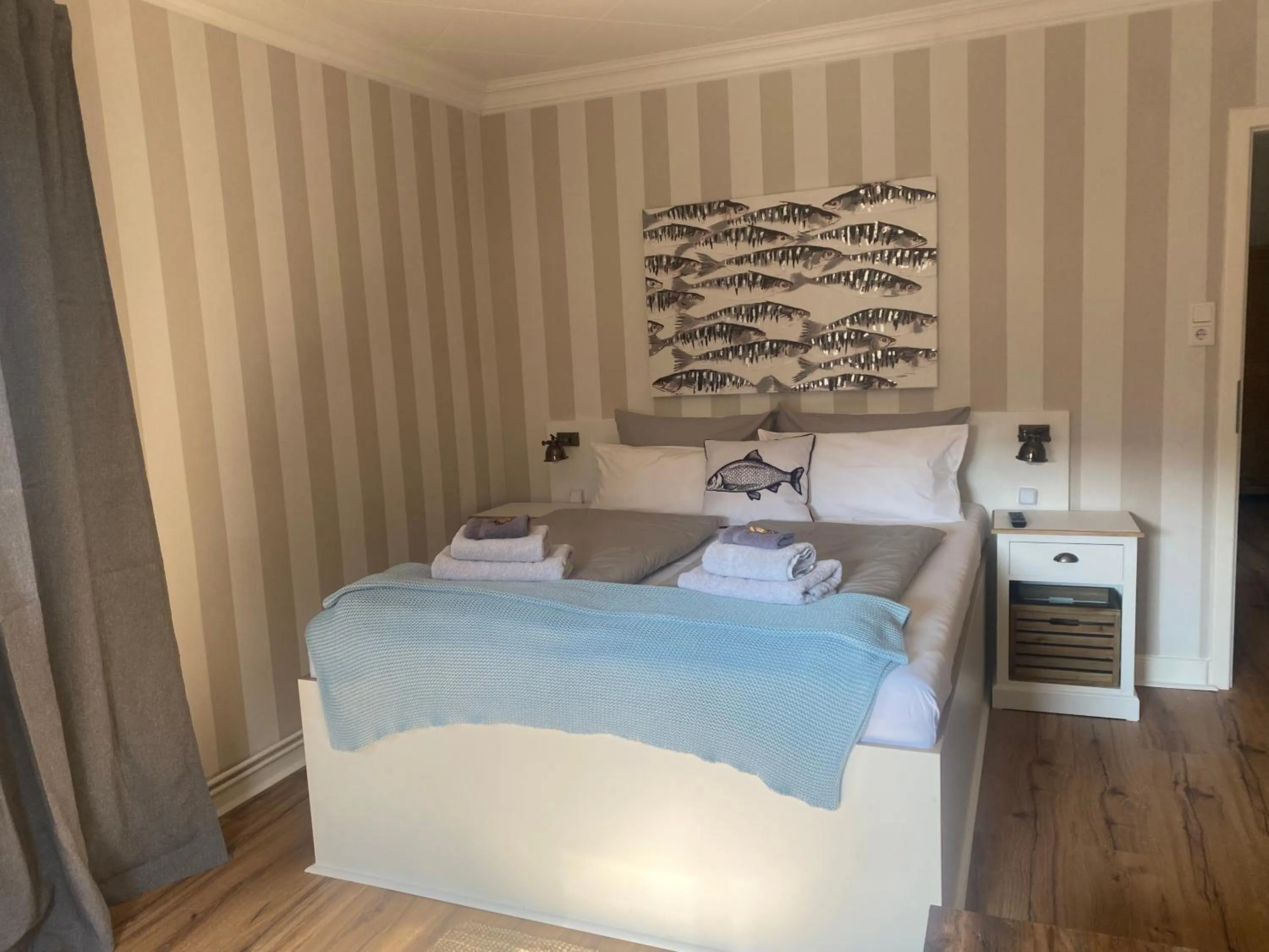 Bed in Relitto Boutique und Aparthotel Borkum