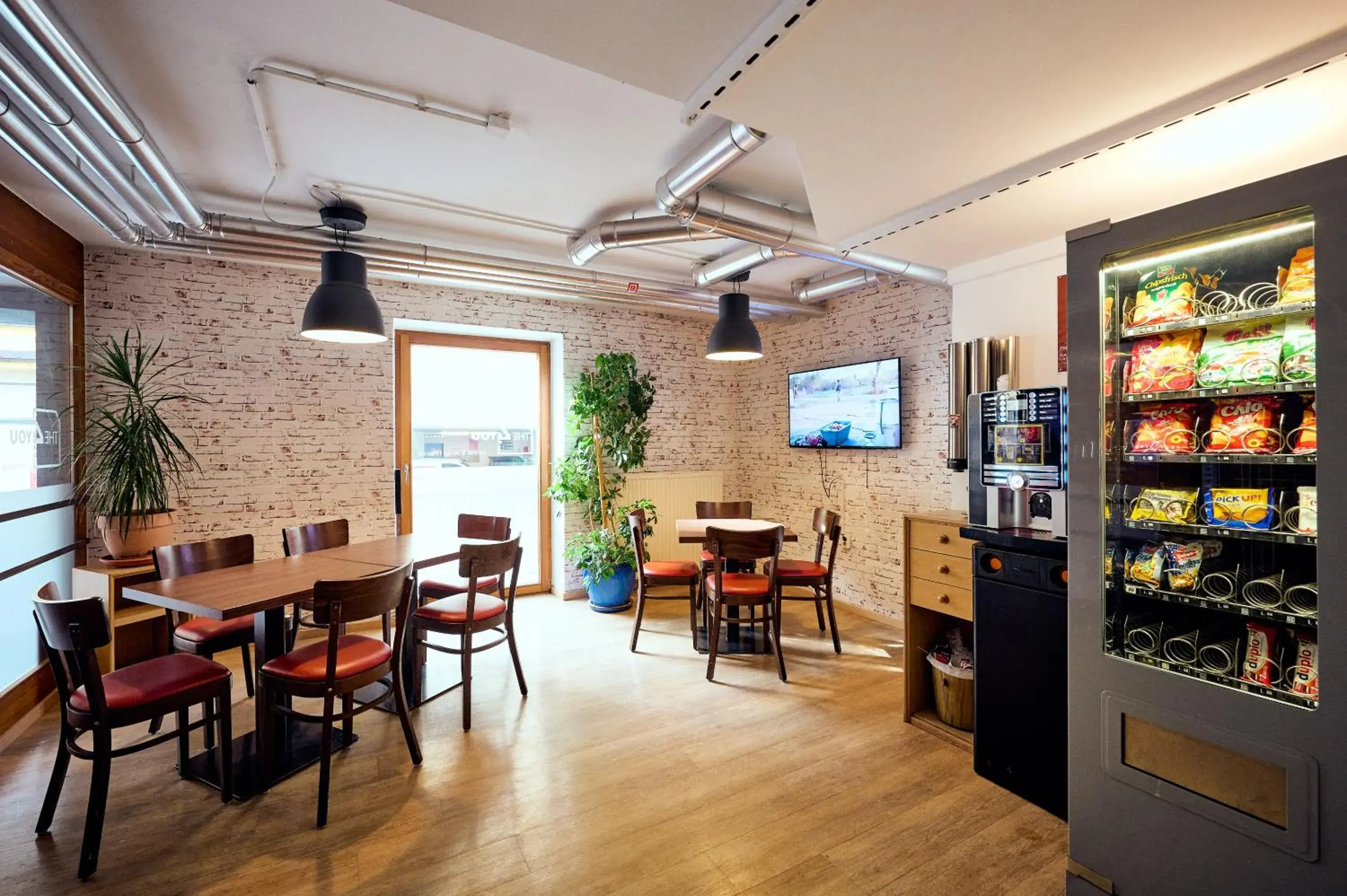 Lobby or reception in THE 4YOU Hostel & Hotel Munich Lobby or reception in THE 4YOU Hostel & Hotel Munich