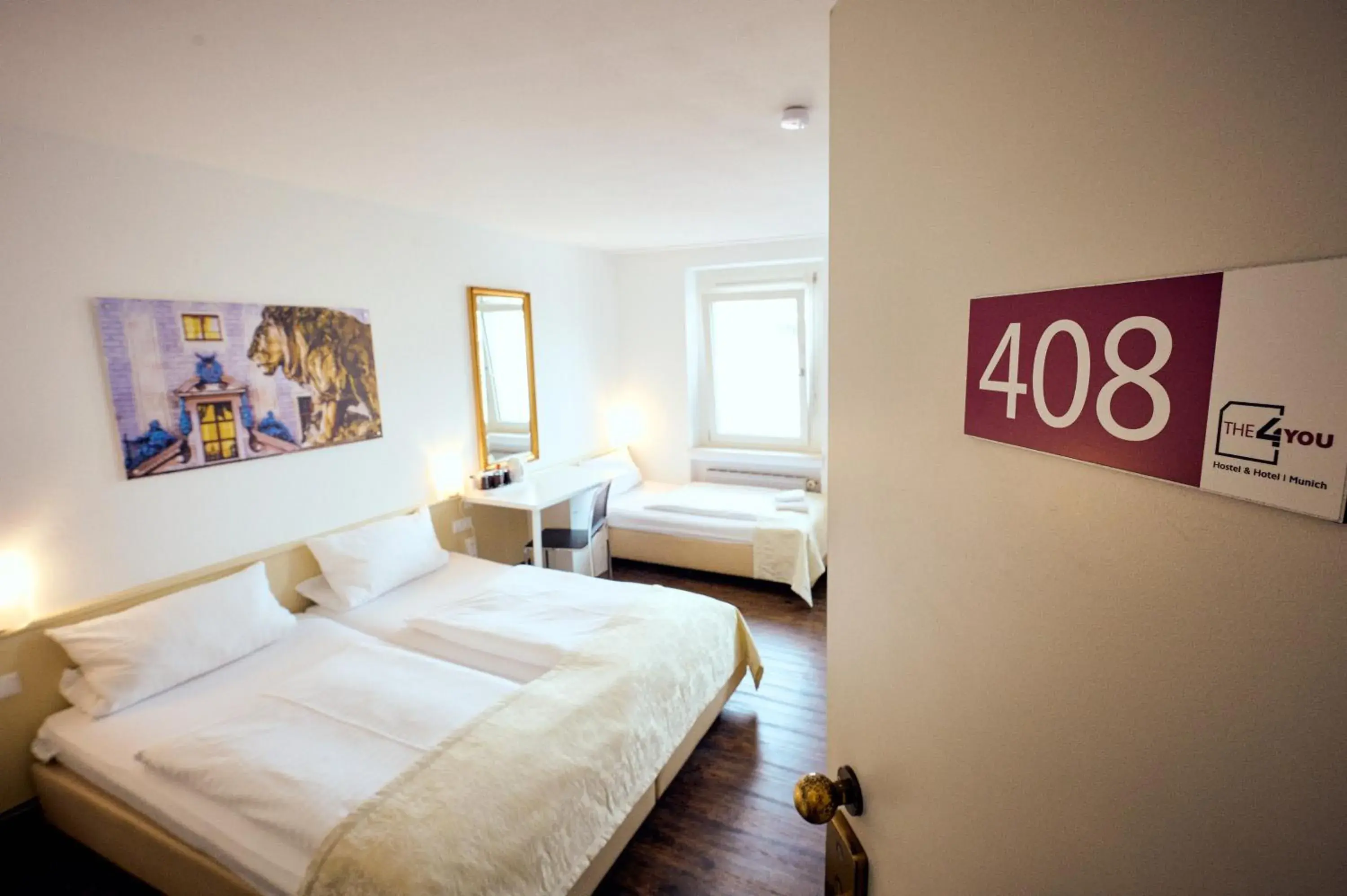 Photo of the whole room, Bed in THE 4YOU Hostel & Hotel Munich Photo of the whole room, Bed in THE 4YOU Hostel & Hotel Munich