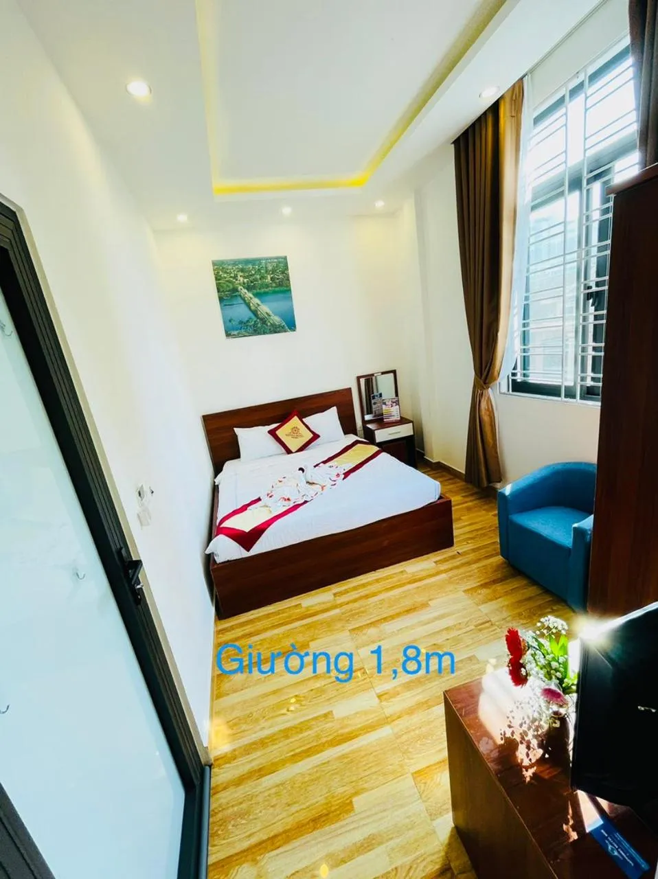 Bed in Sapphire HOTEL HUE