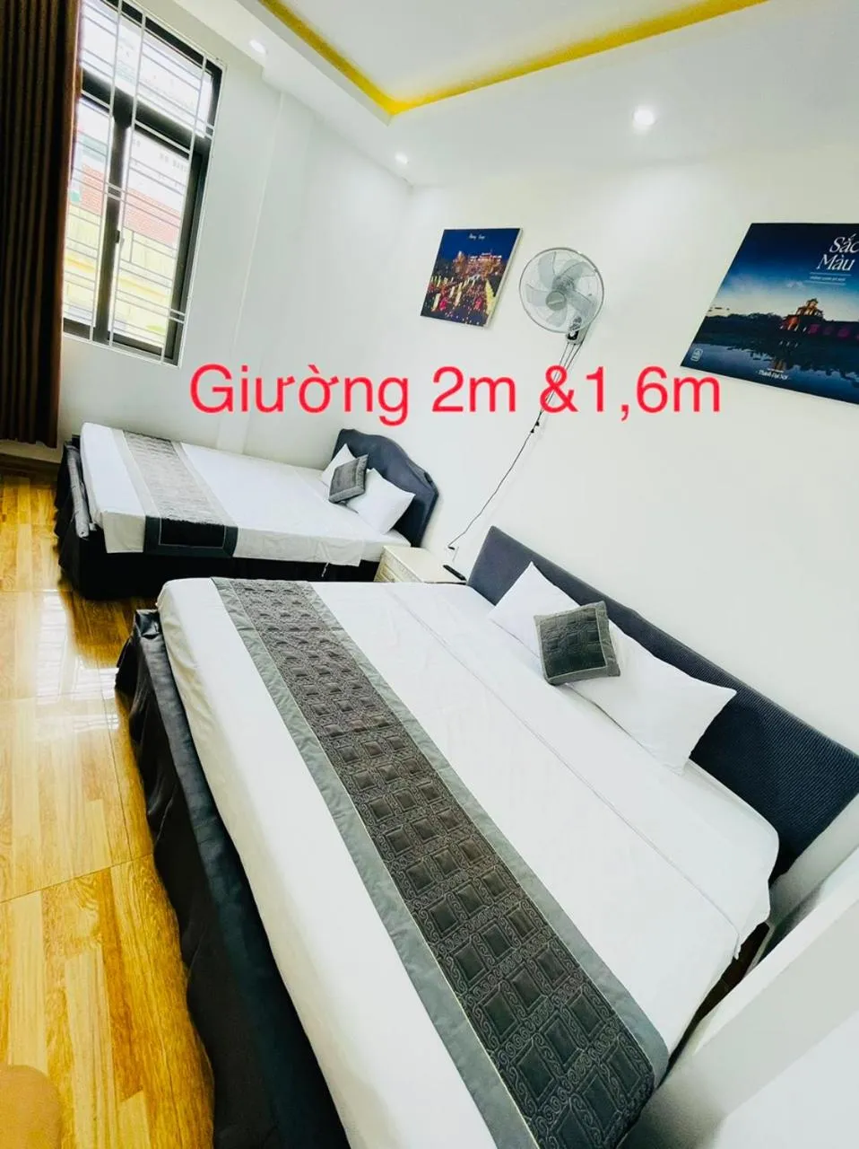 Bed in Sapphire HOTEL HUE