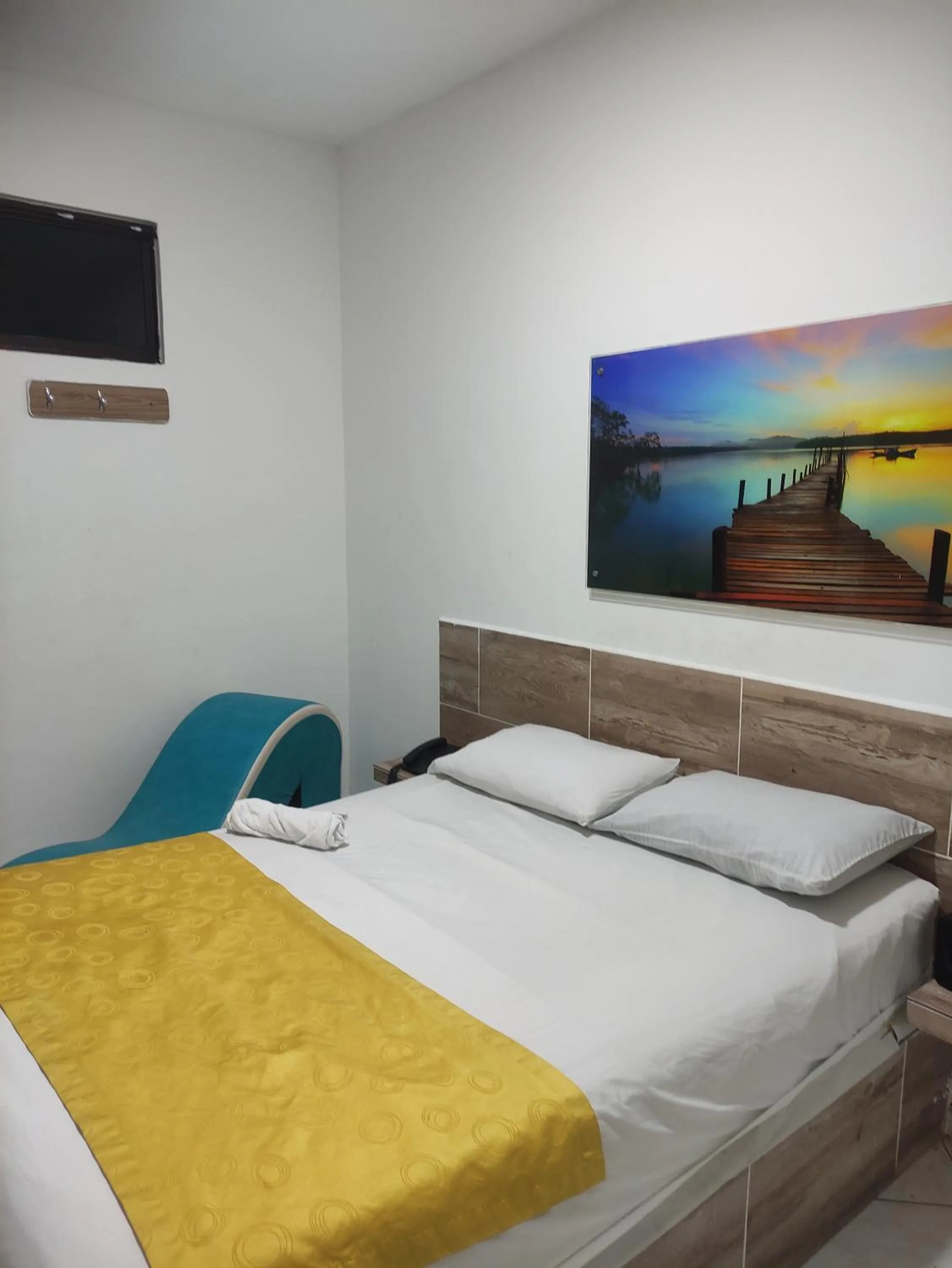 Photo of the whole room, Bed in Hotel Brisas MEDELLIN
