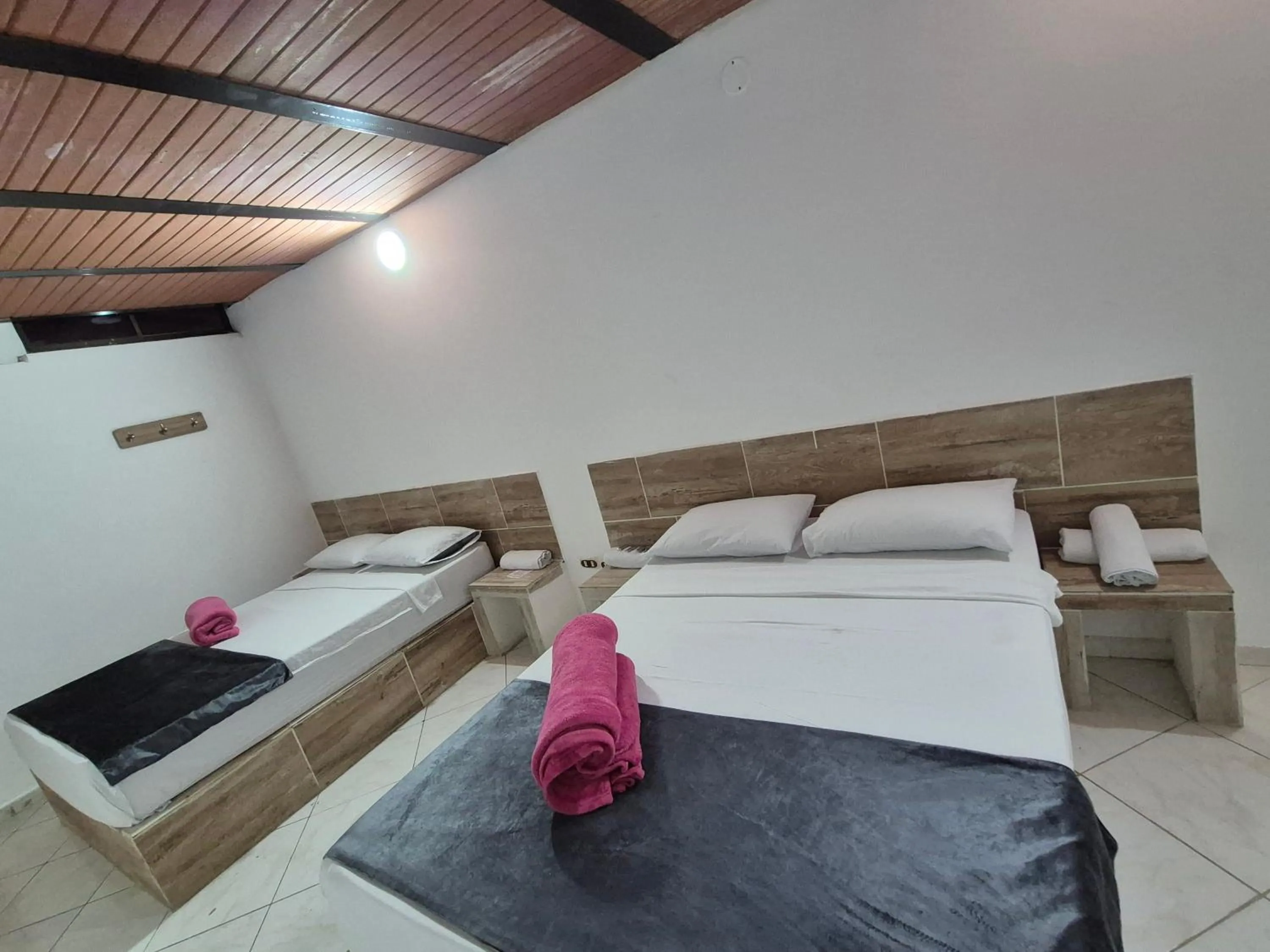 Photo of the whole room, Bed in Hotel Brisas MEDELLIN