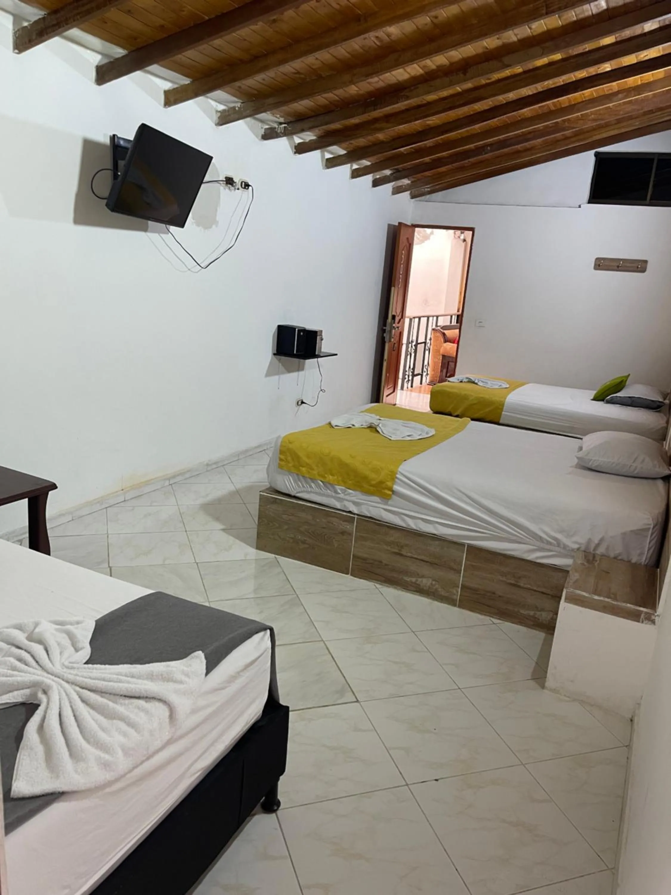 Photo of the whole room, Bed in Hotel Brisas MEDELLIN