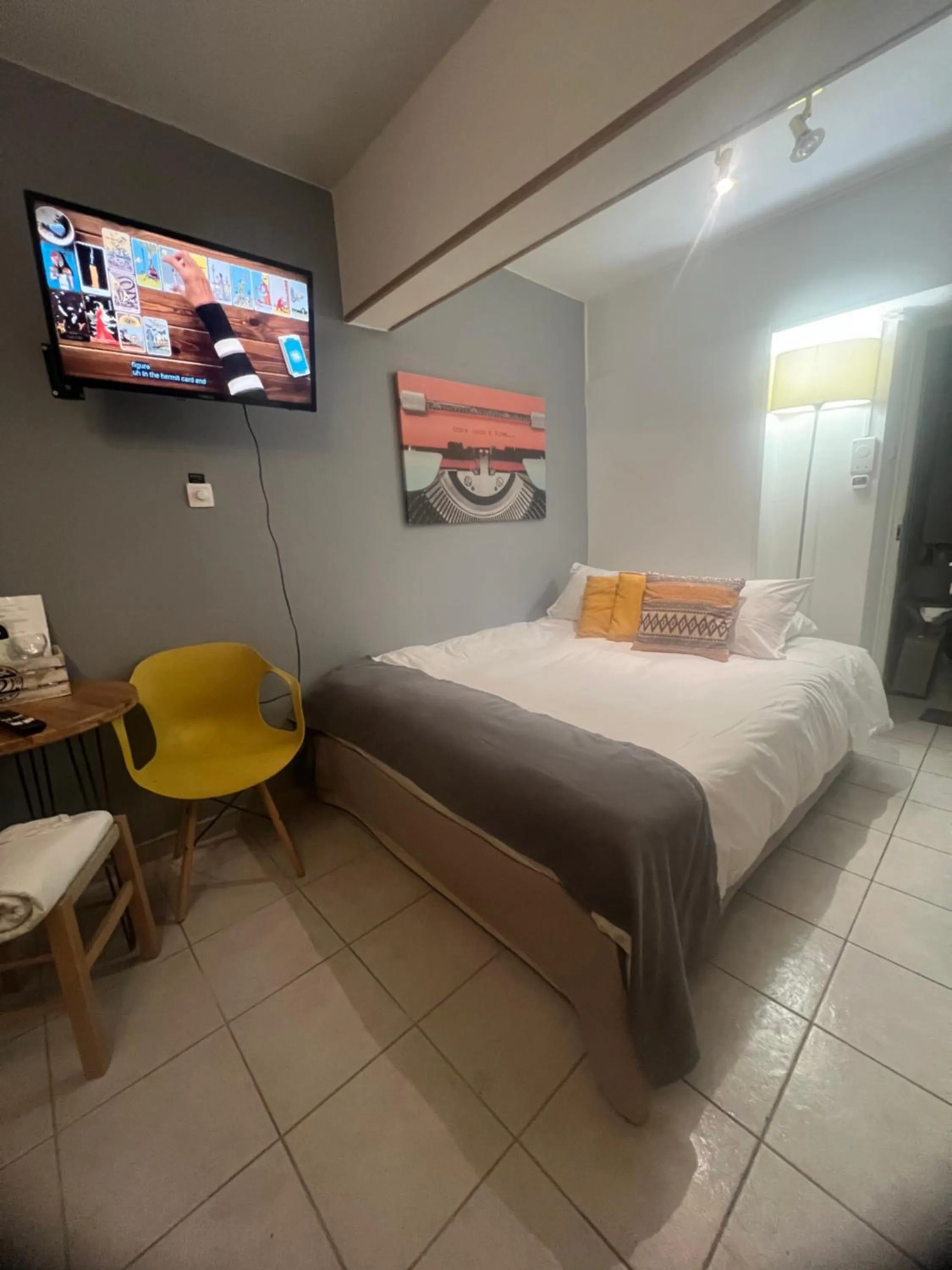 Bedroom in Lamda Vintage Appartment