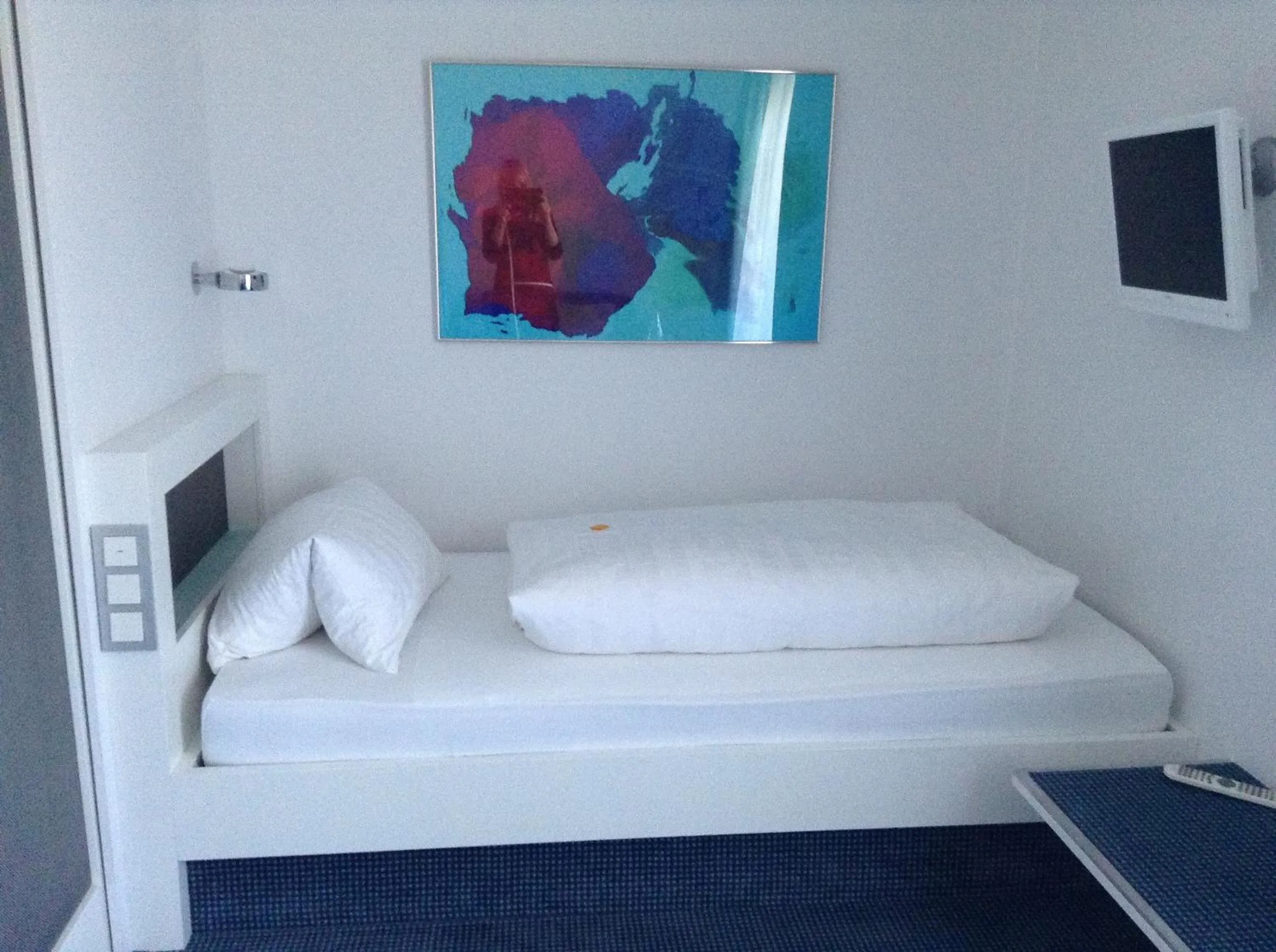 Photo of the whole room, Bed in Gästehaus Margarete