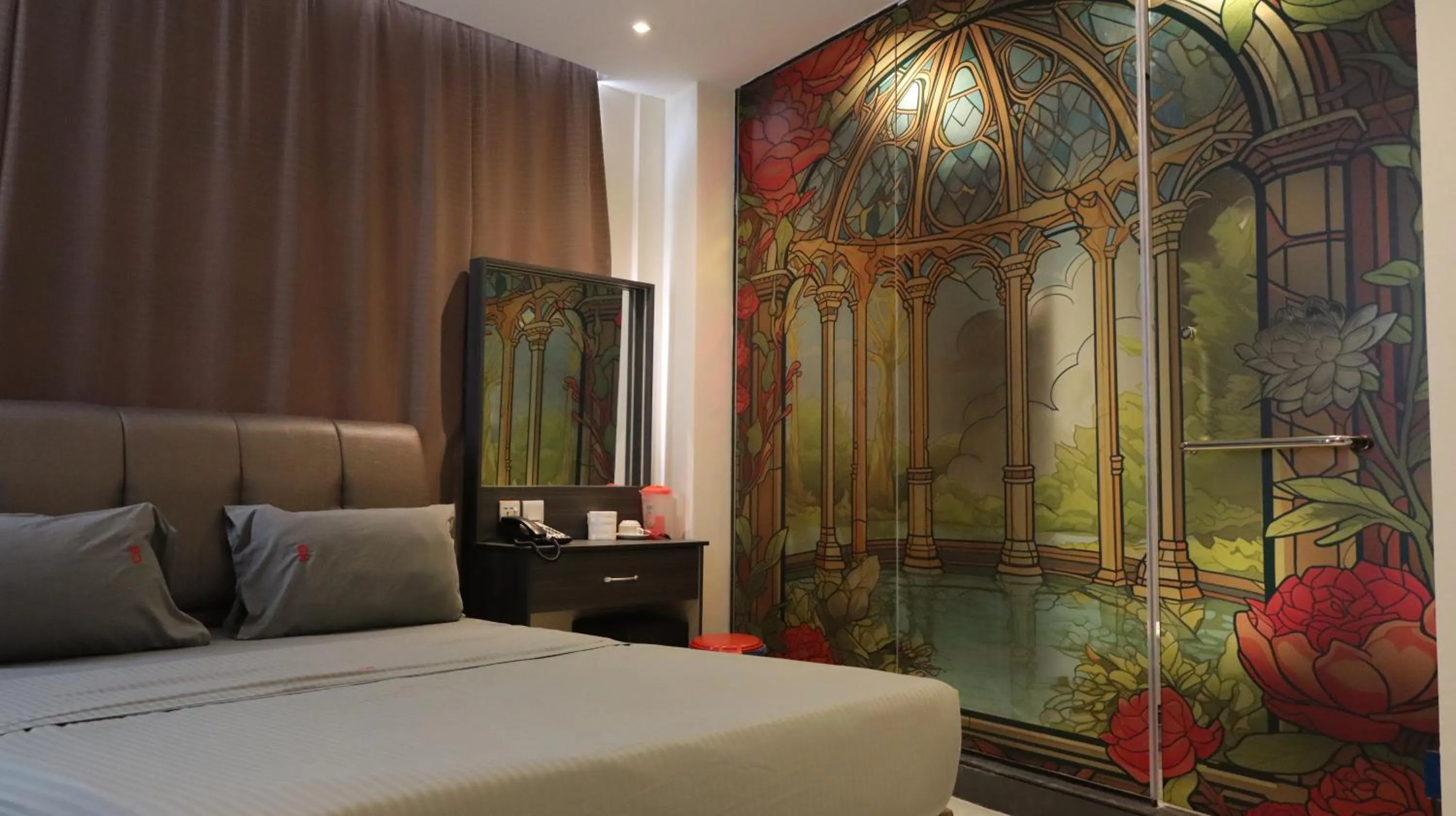 View (from property/room), Bed in Classical Boutique Hotel