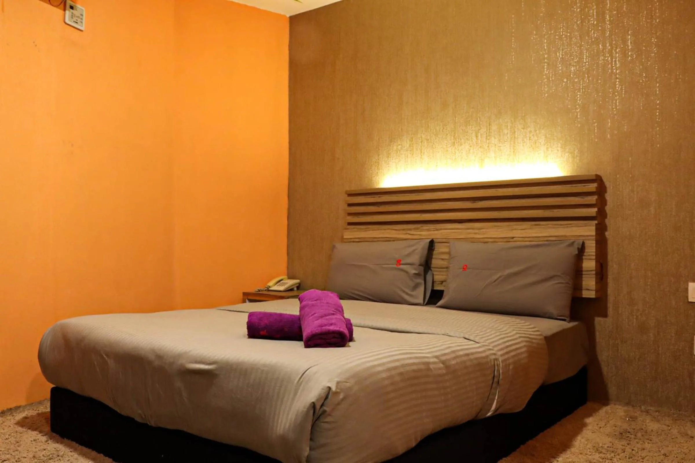 Bed in Classical Boutique Hotel