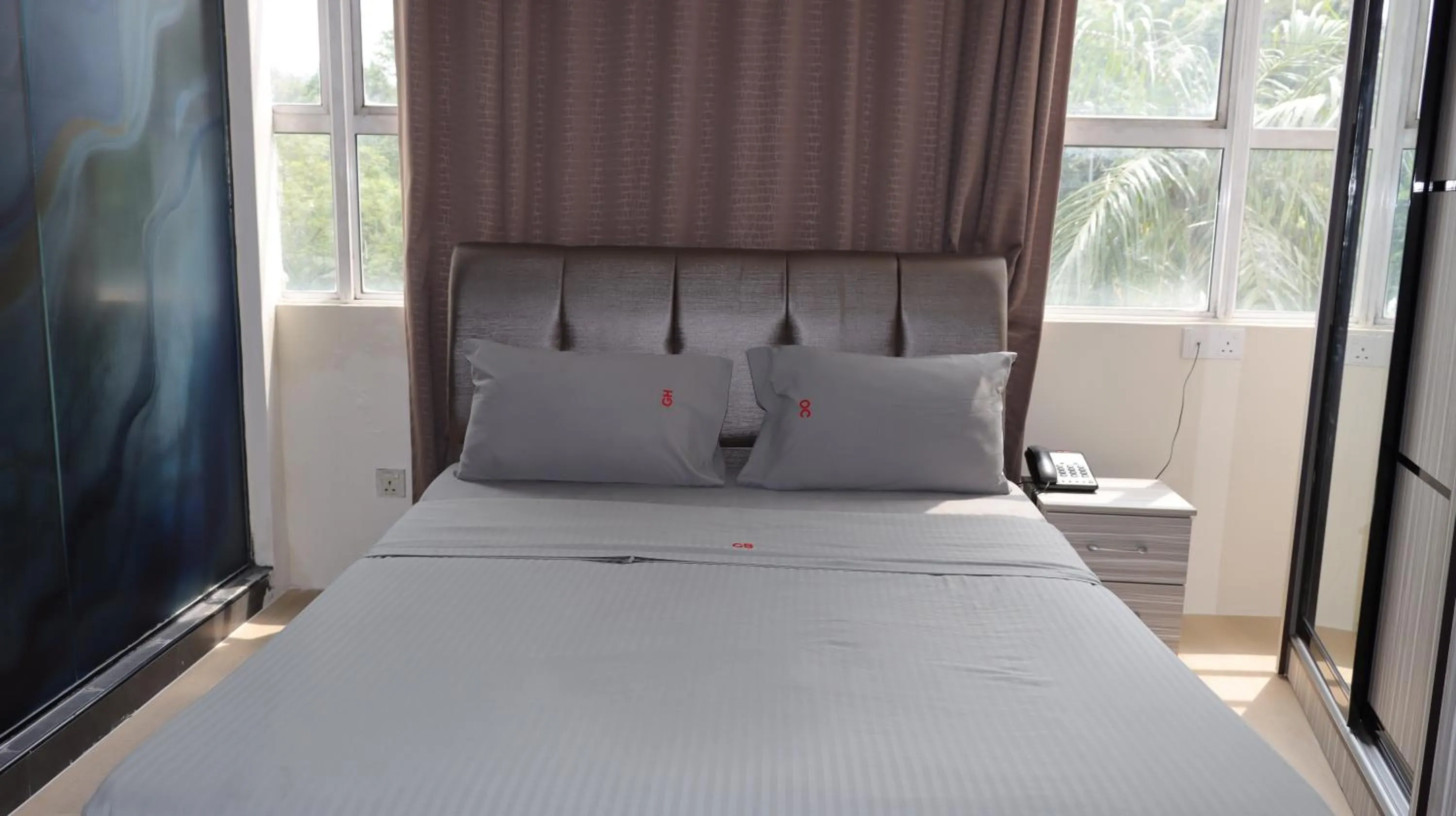 Bed in Classical Boutique Hotel