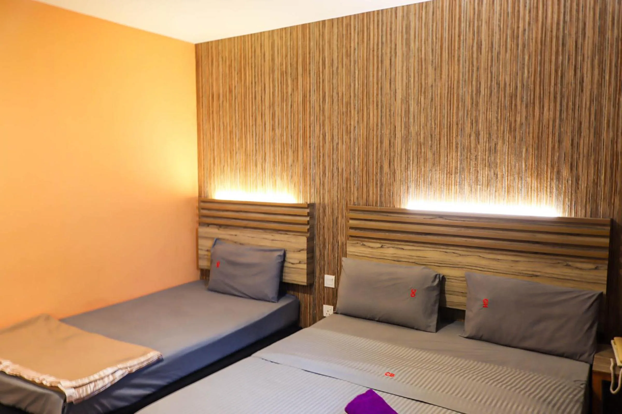 Bed in Classical Boutique Hotel