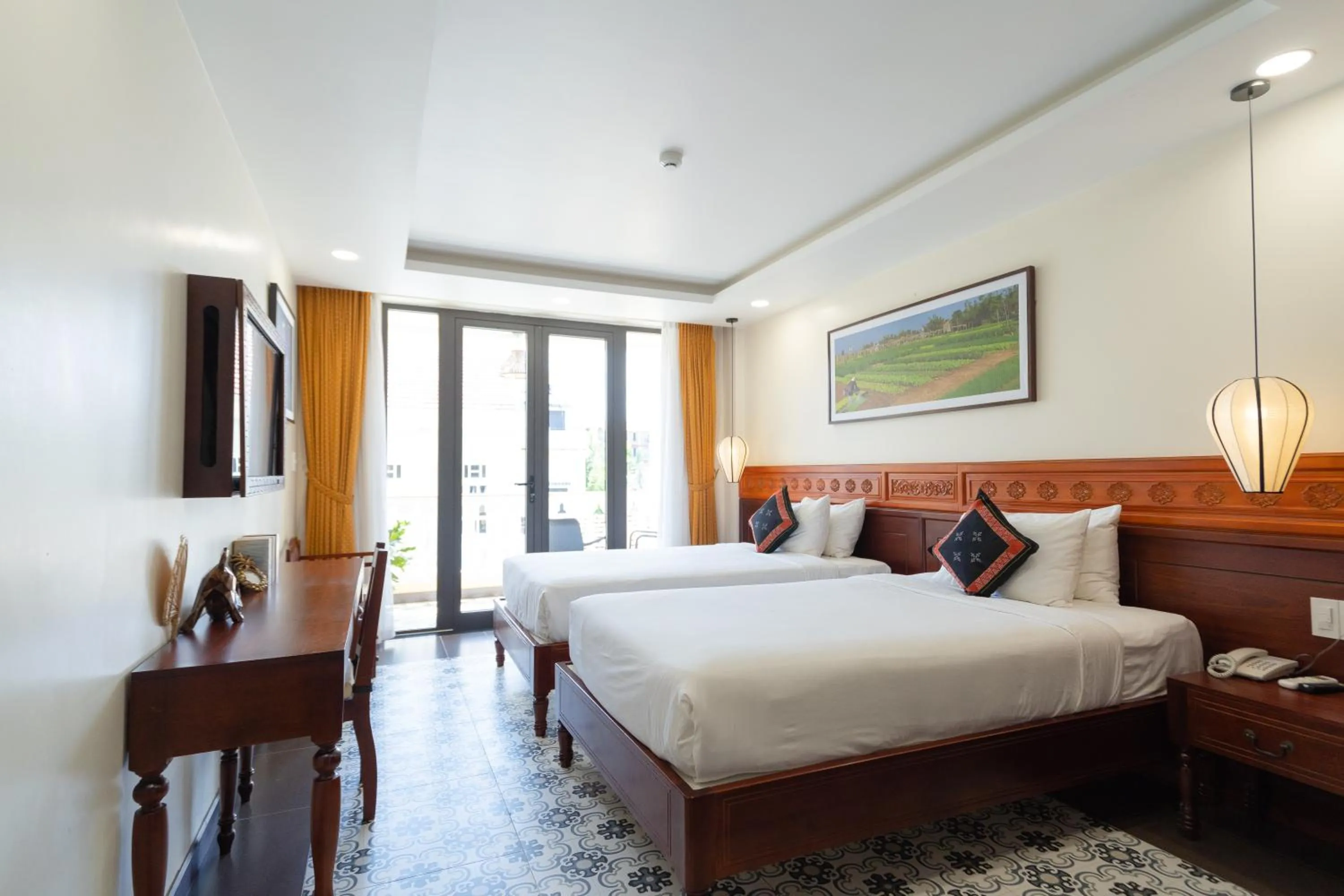 Bedroom, Bed in Virgo Villa Quê Hội An