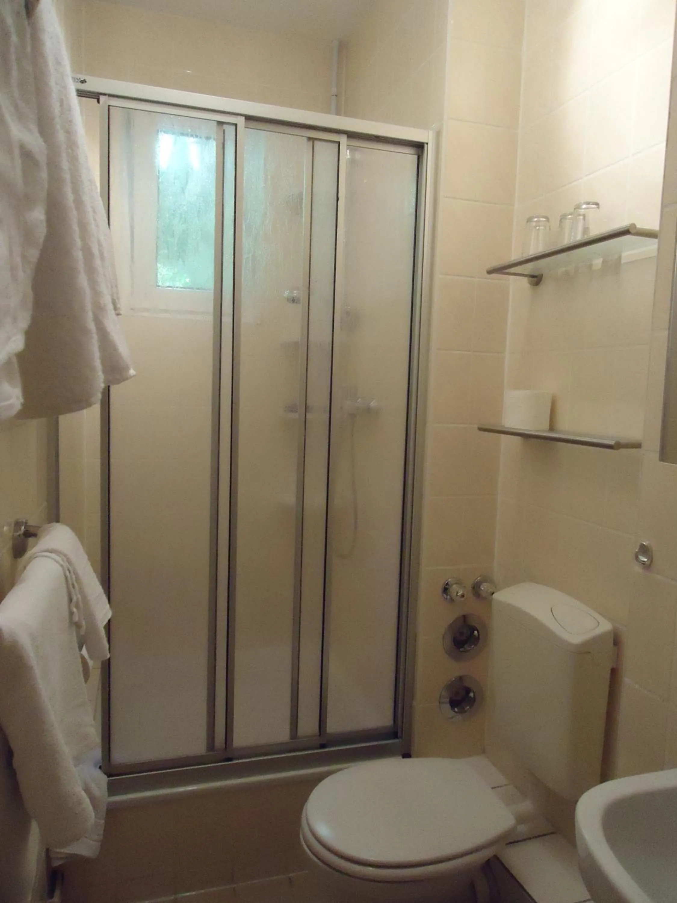 Bathroom in Hotel Schweizer Hof