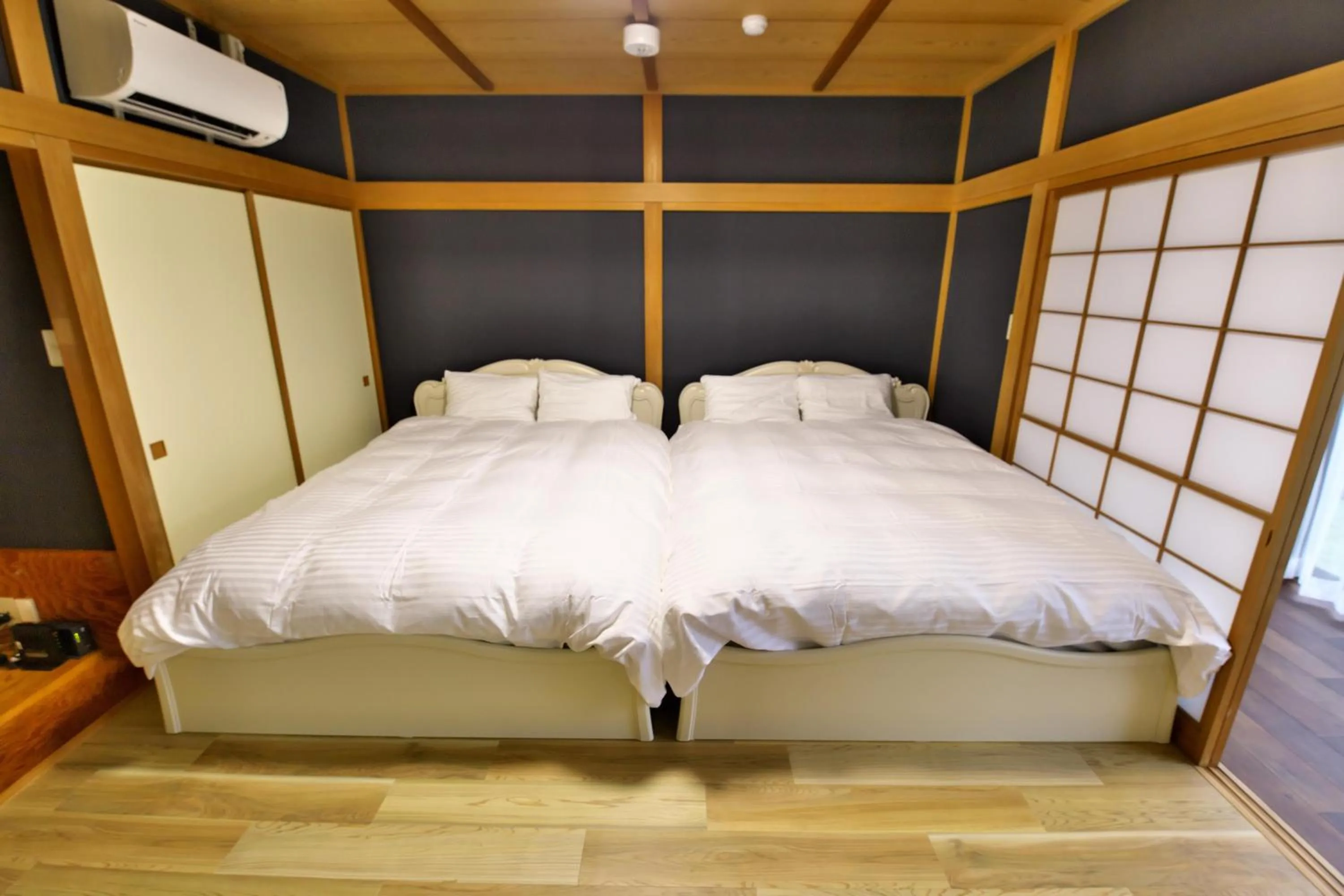 Bed in Villa Liberte Hakone Gora