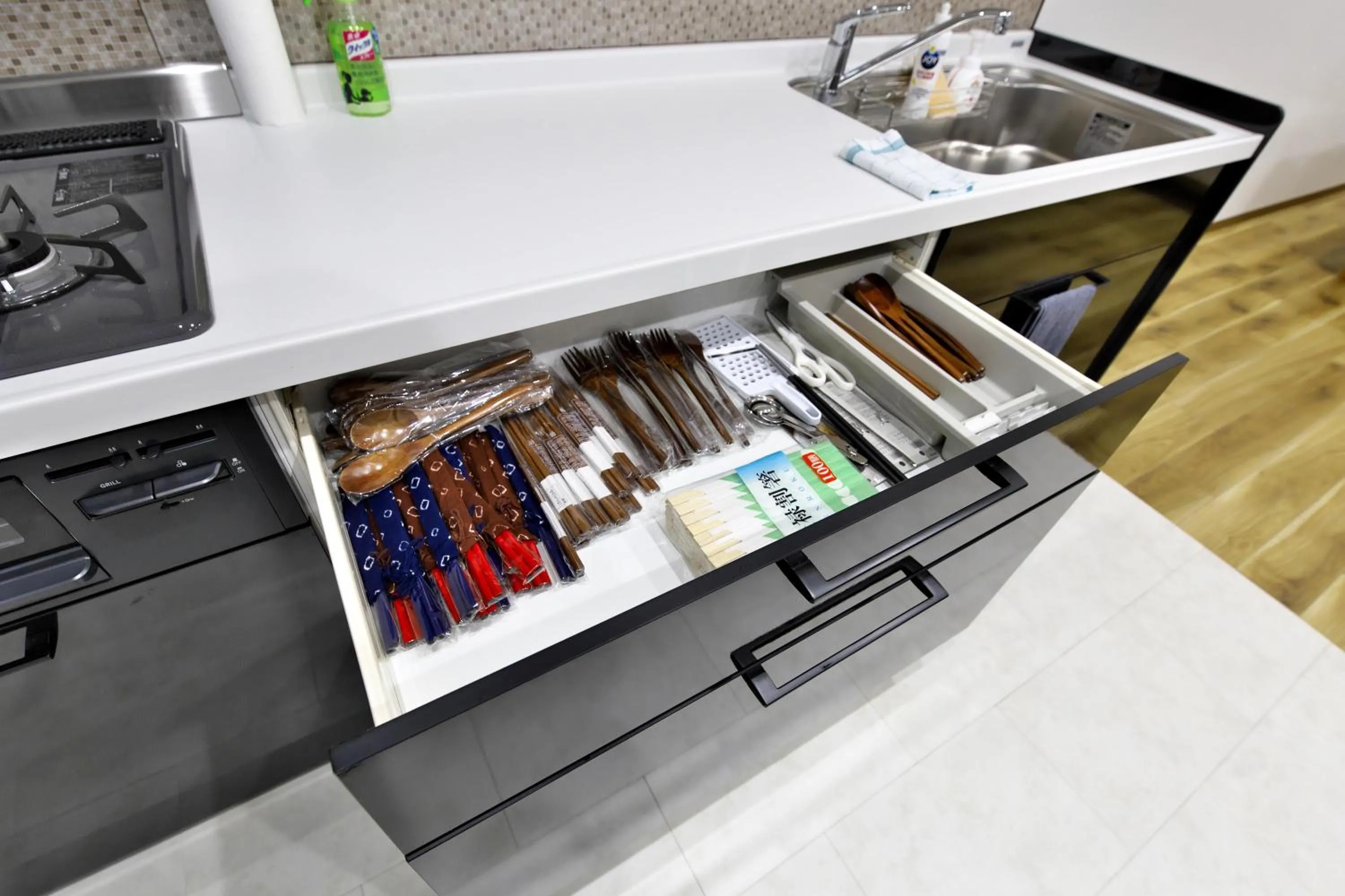 Kitchen or kitchenette in Villa Liberte Hakone Gora