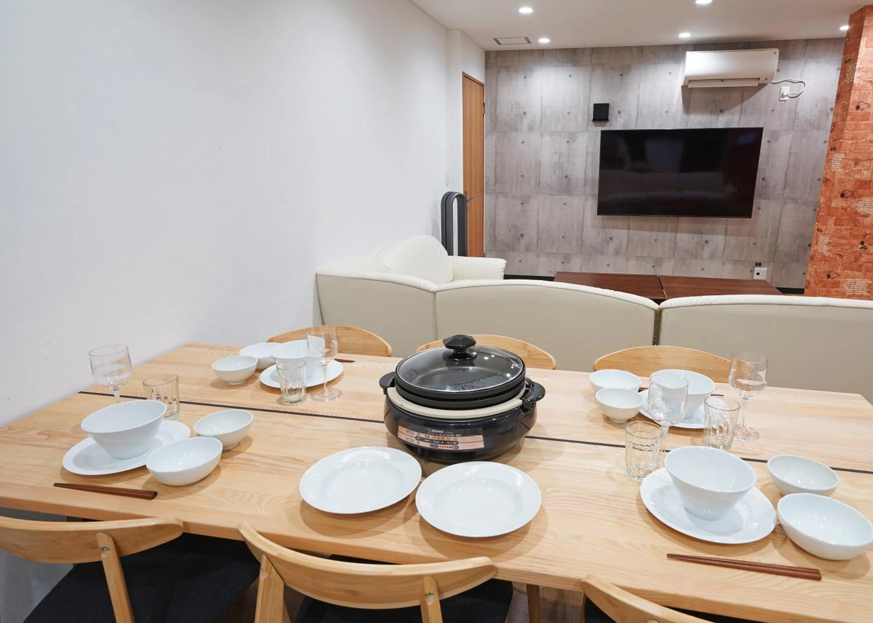 Dining area in Villa Liberte Hakone Gora