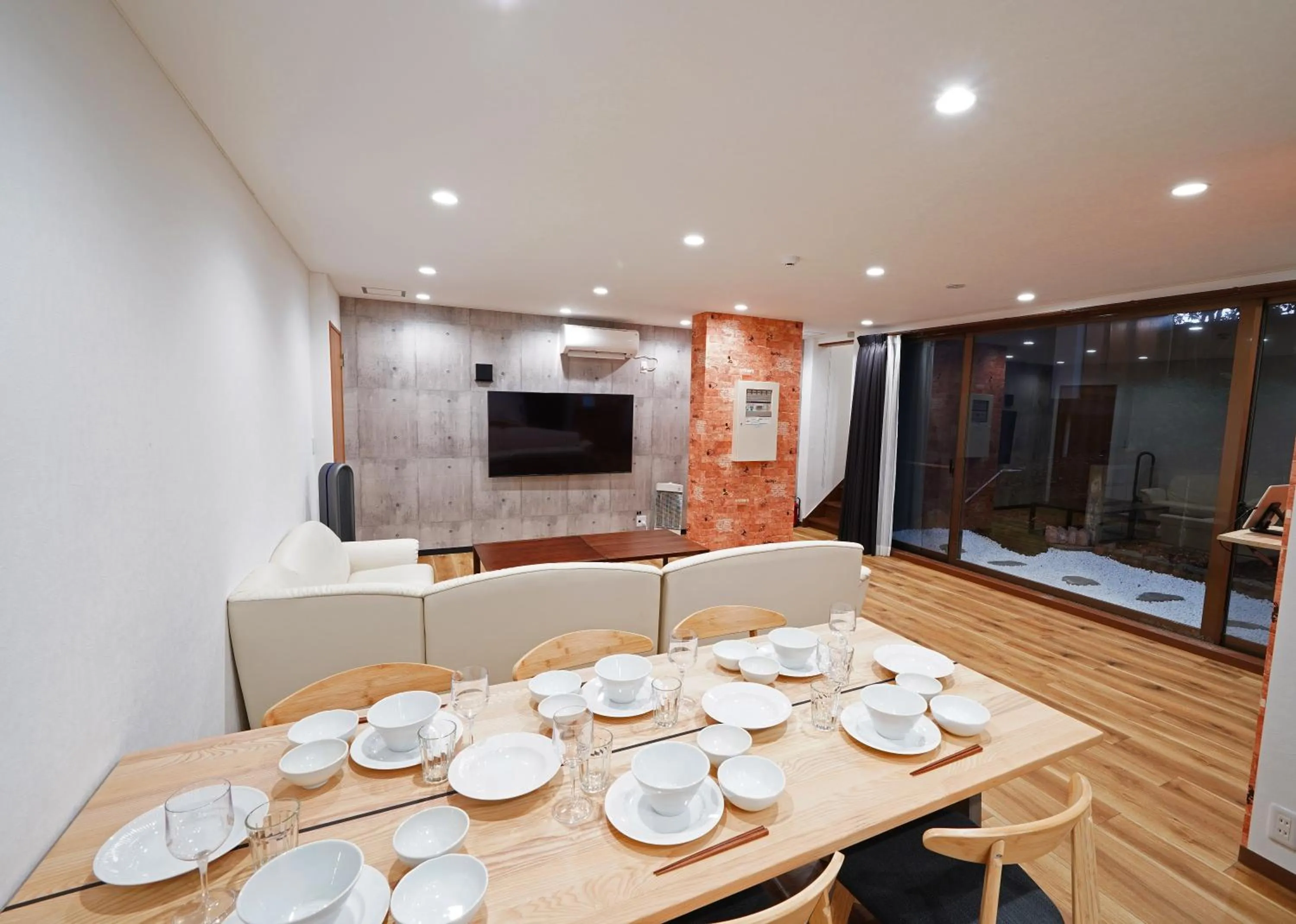 Dining area in Villa Liberte Hakone Gora