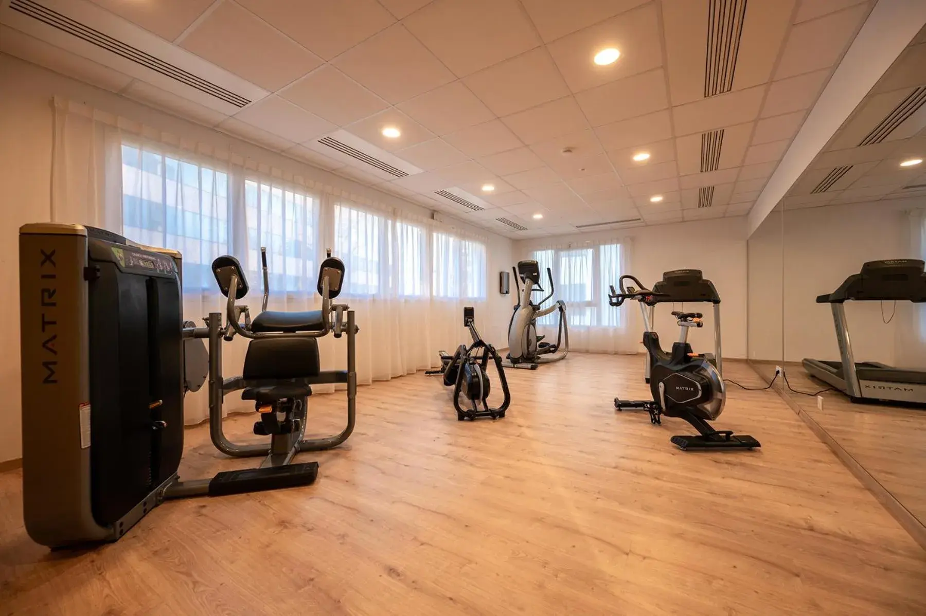 Fitness centre/facilities in Nemea Appart Hotel Europe Velizy Villacoublay Fitness centre/facilities in Nemea Appart Hotel Europe Velizy Villacoublay