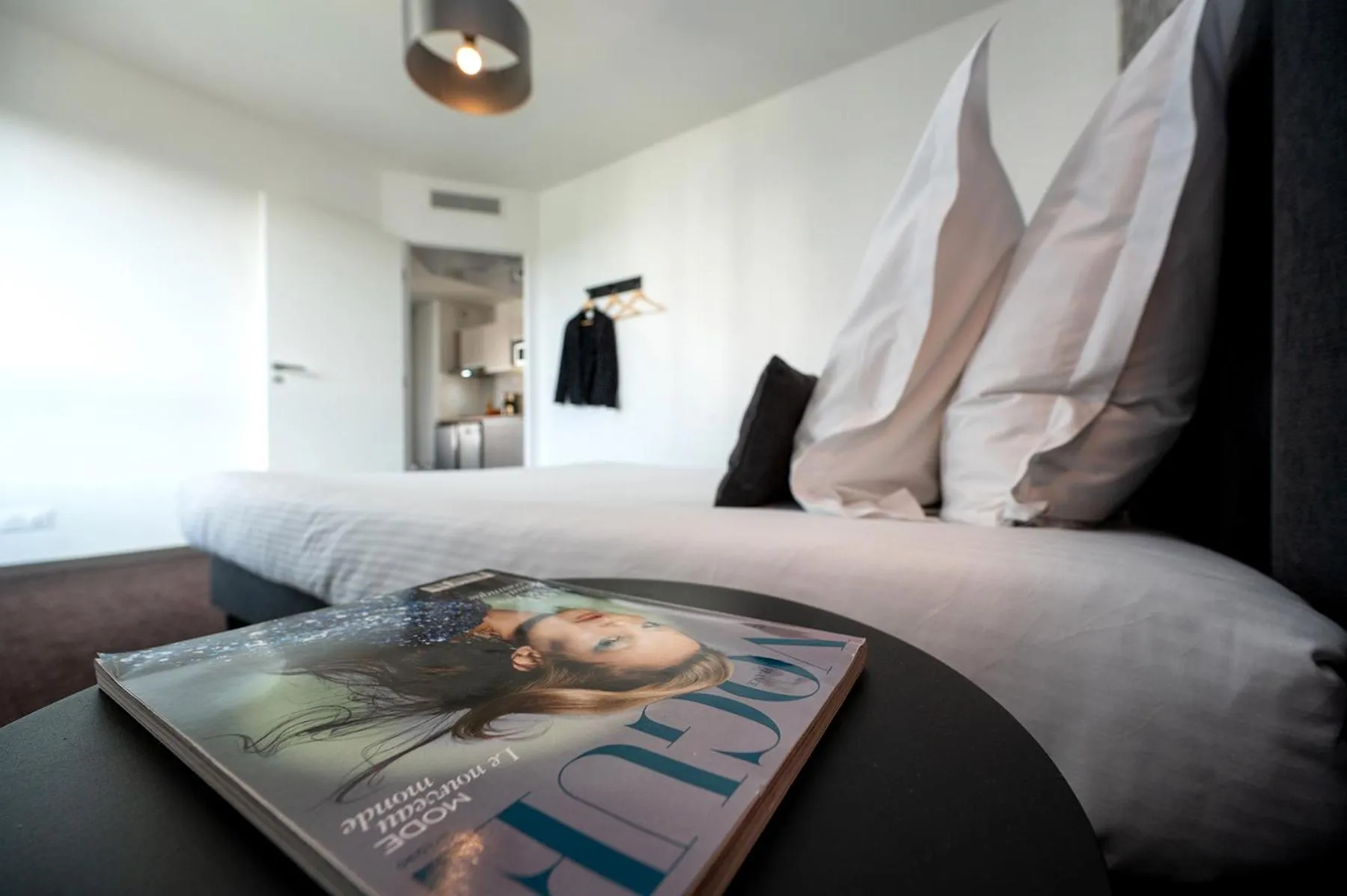 Bed in Nemea Appart Hotel Europe Velizy Villacoublay