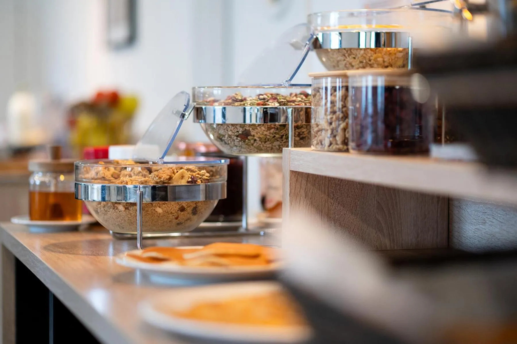 Breakfast in Nemea Appart Hotel Europe Velizy Villacoublay