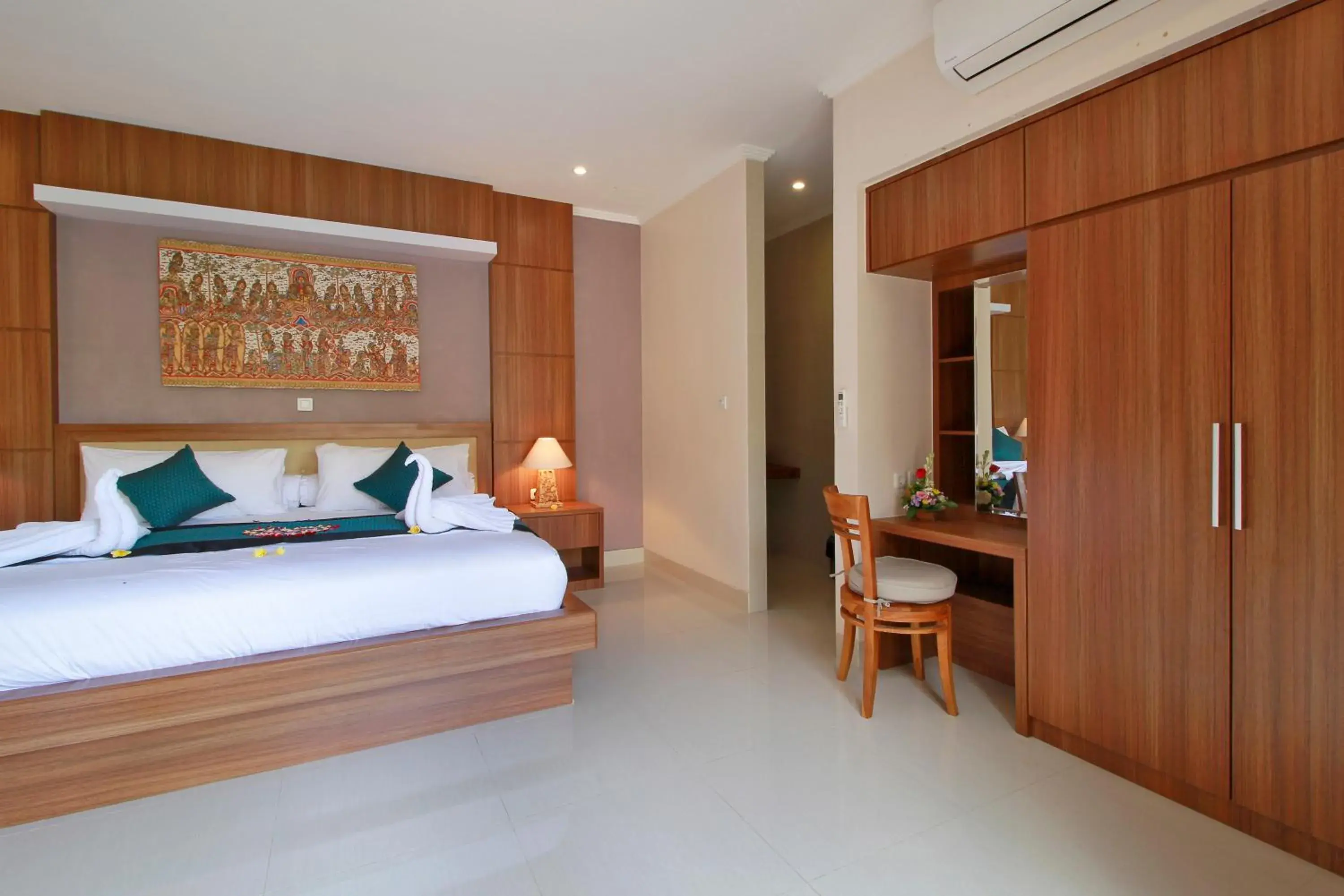 Bed in Villa Wananta Bed in Villa Wananta