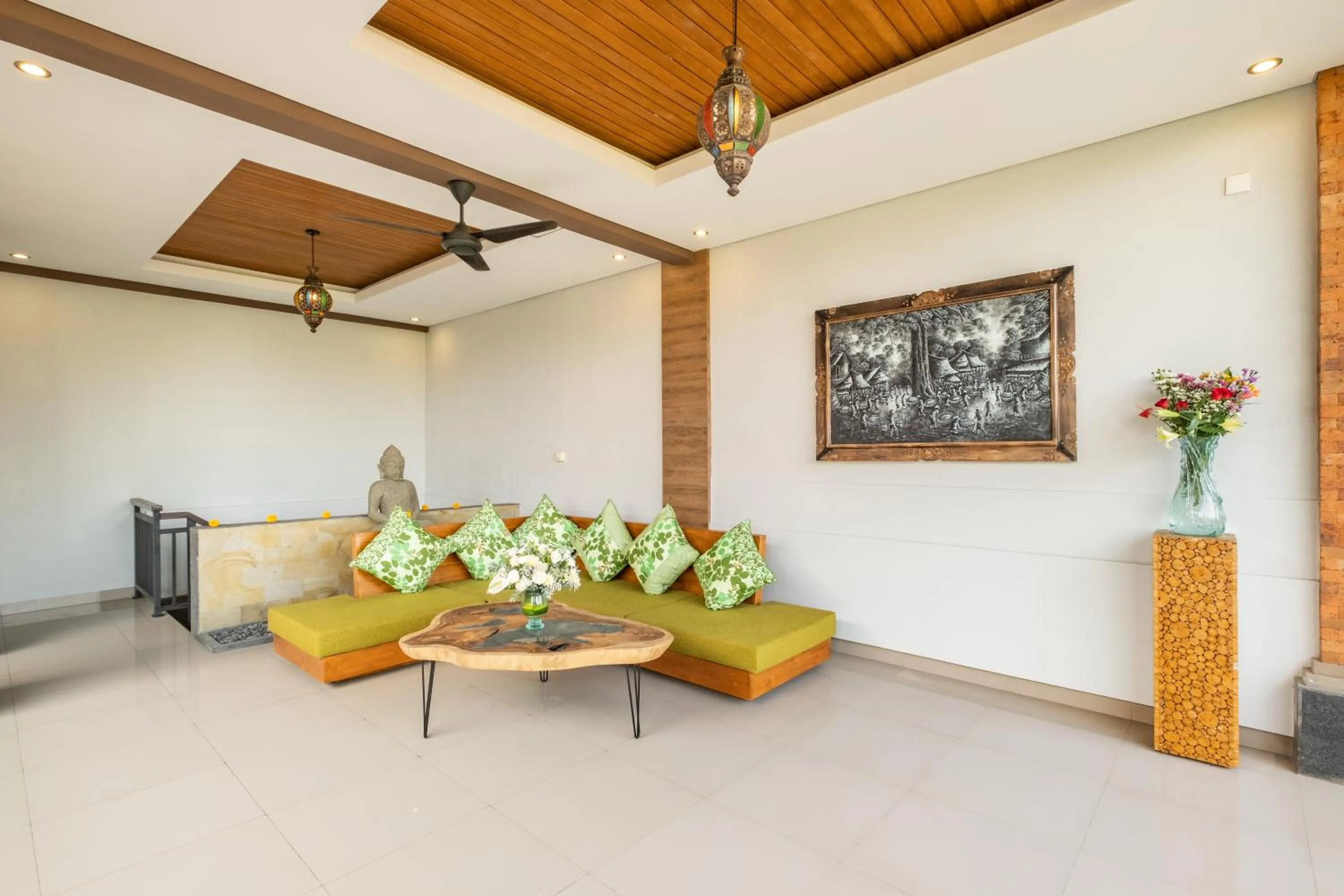 Living room in Villa Wananta