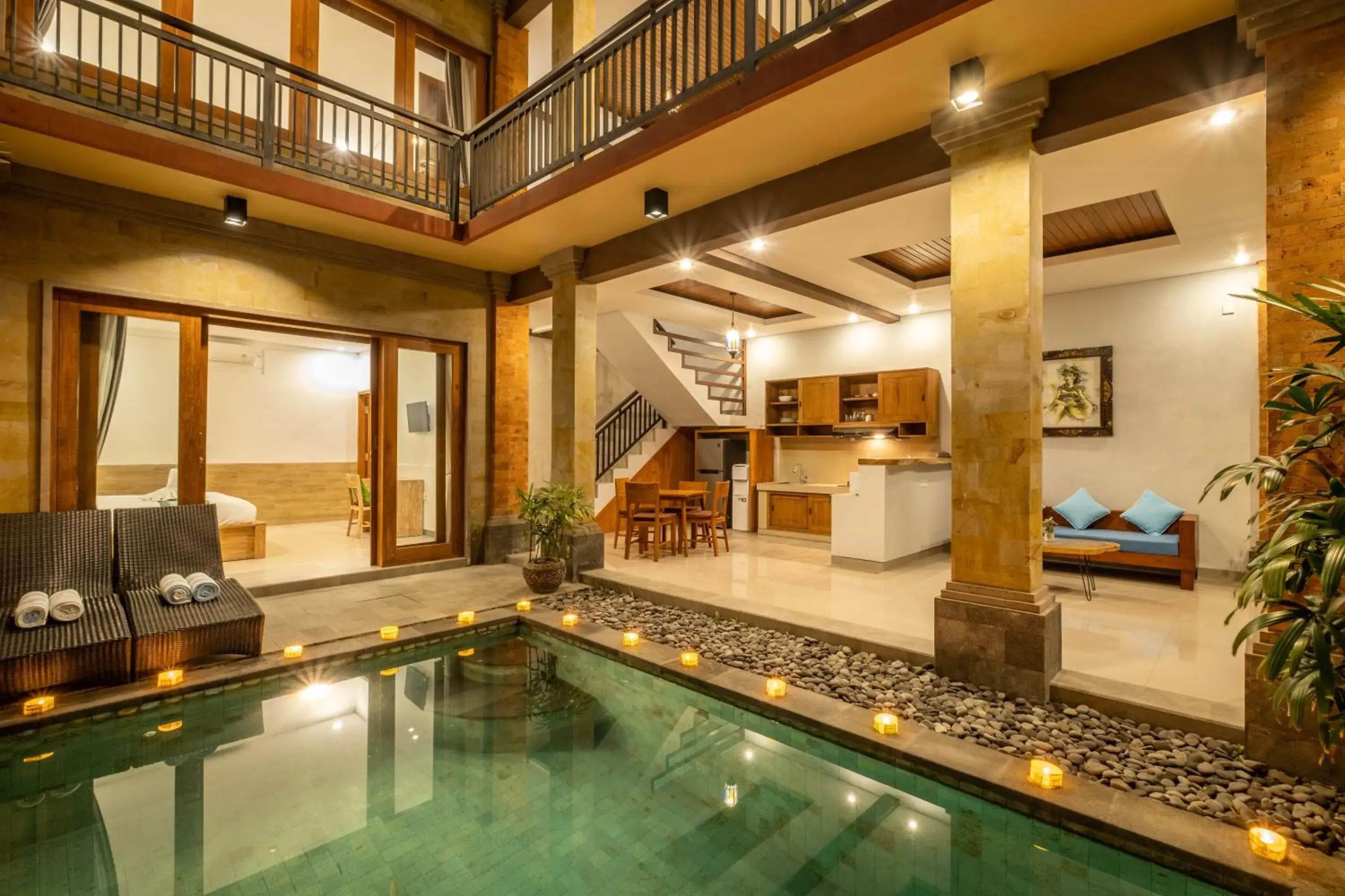 Living room in Villa Wananta Living room in Villa Wananta