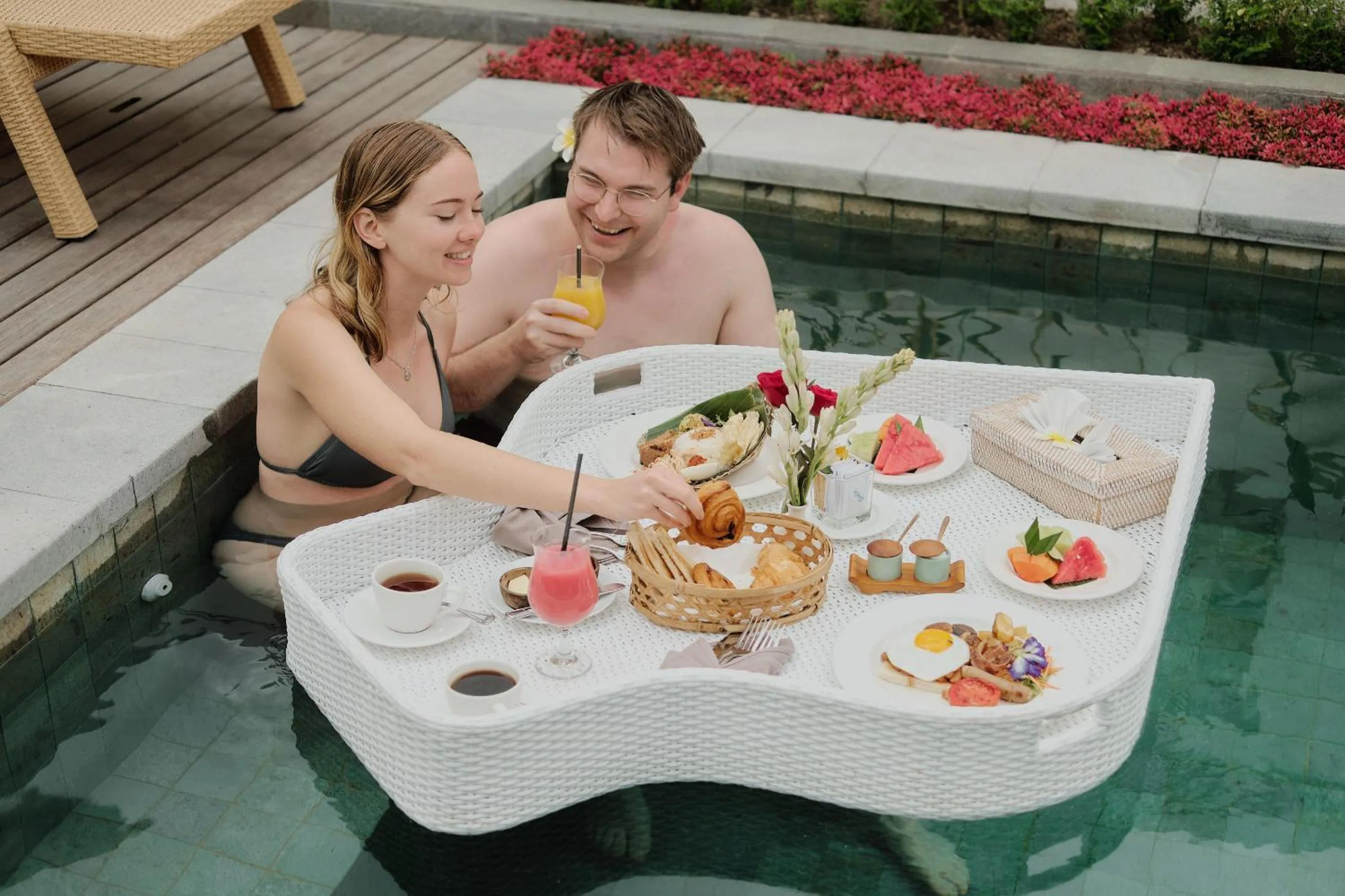 Guests in Villa Wananta